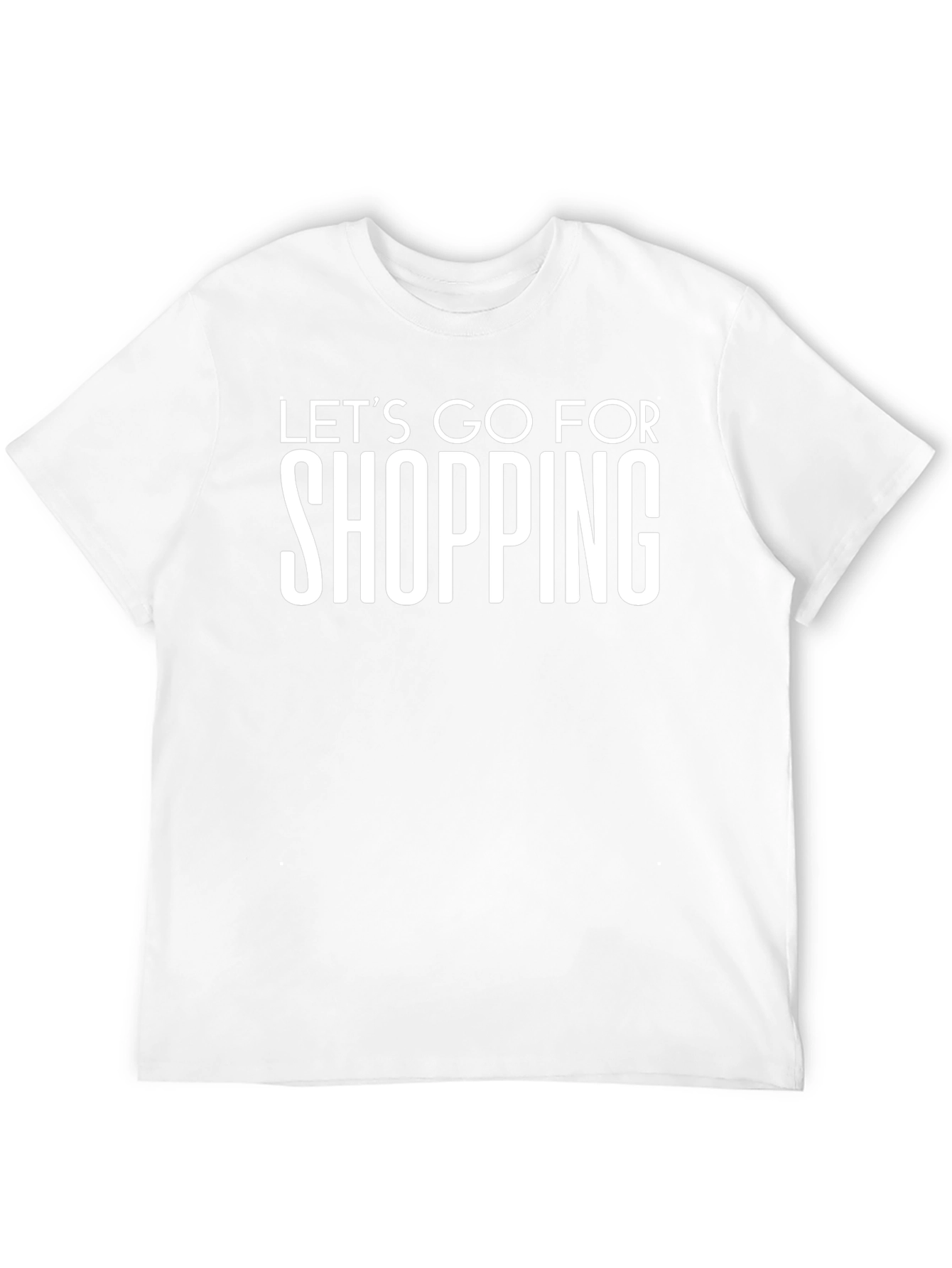 Lets Go For Shopping Graphic T-Shirt