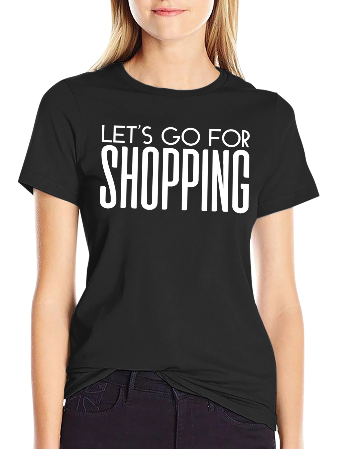 Lets Go For Shopping Graphic T-Shirt