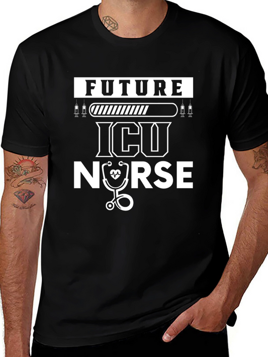 Future ICU Nurse Black T-Shirt