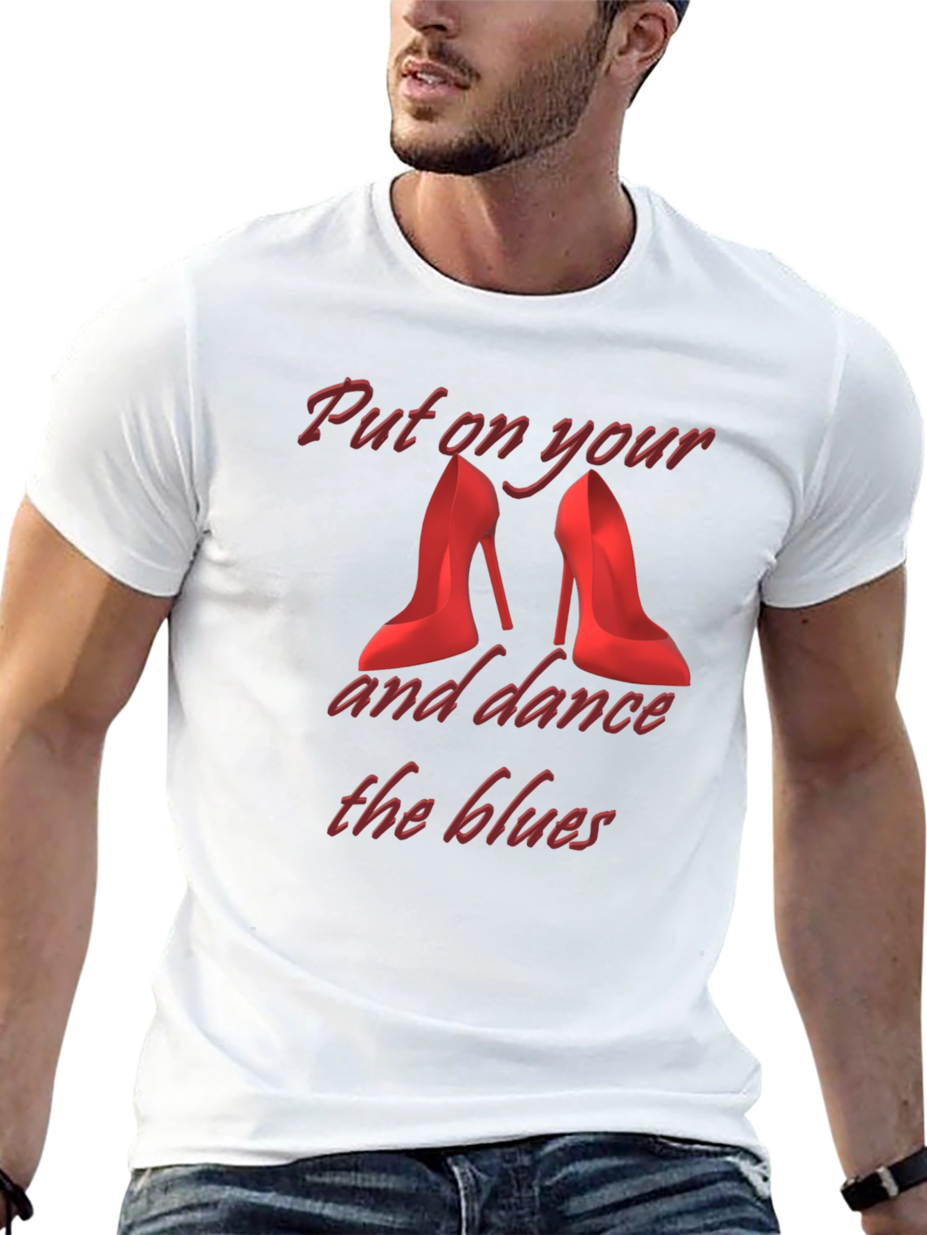 Dance the Blues T-Shirt - Stylish Graphic Tee