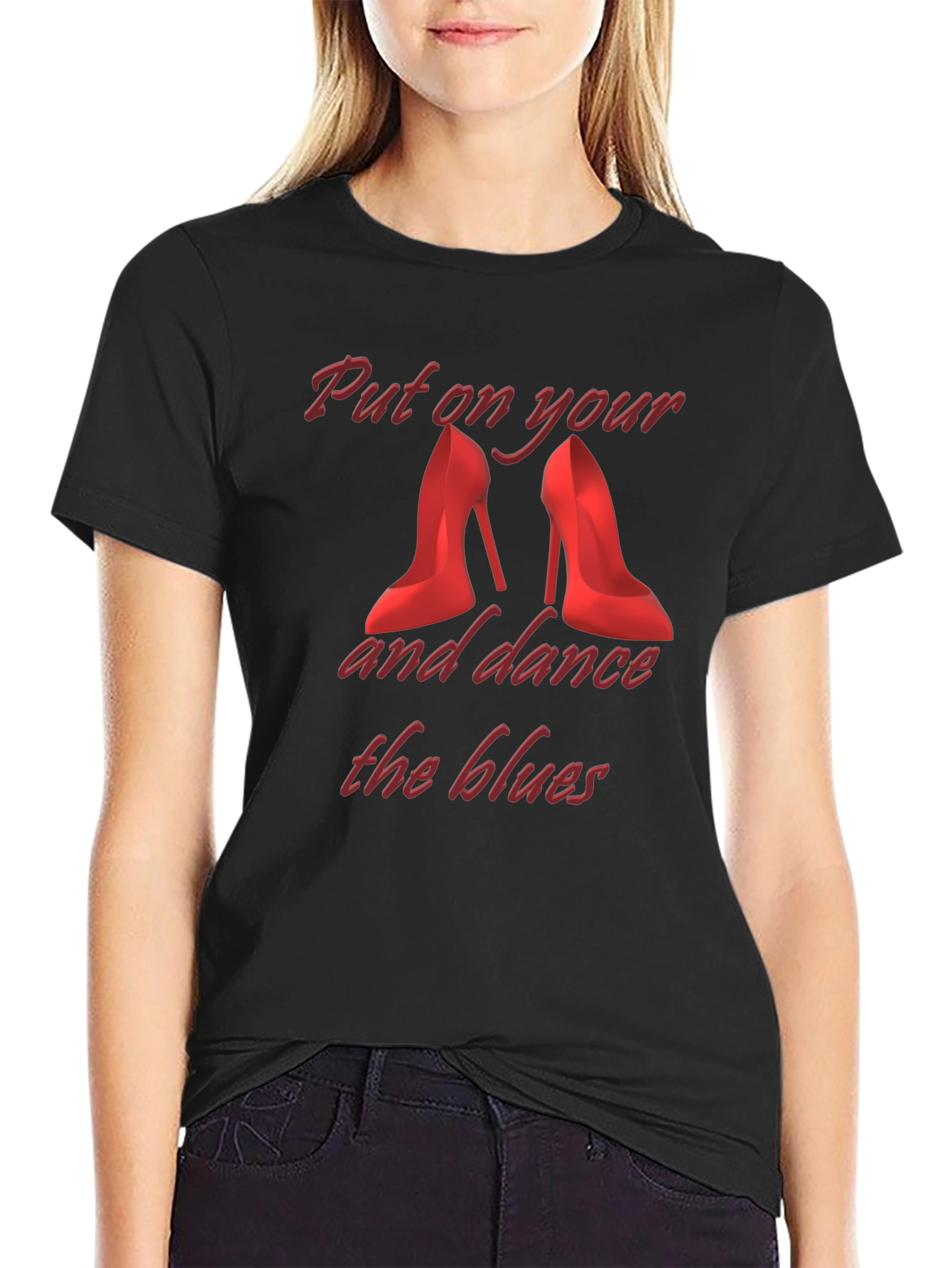 Dance the Blues T-Shirt - Stylish Graphic Tee