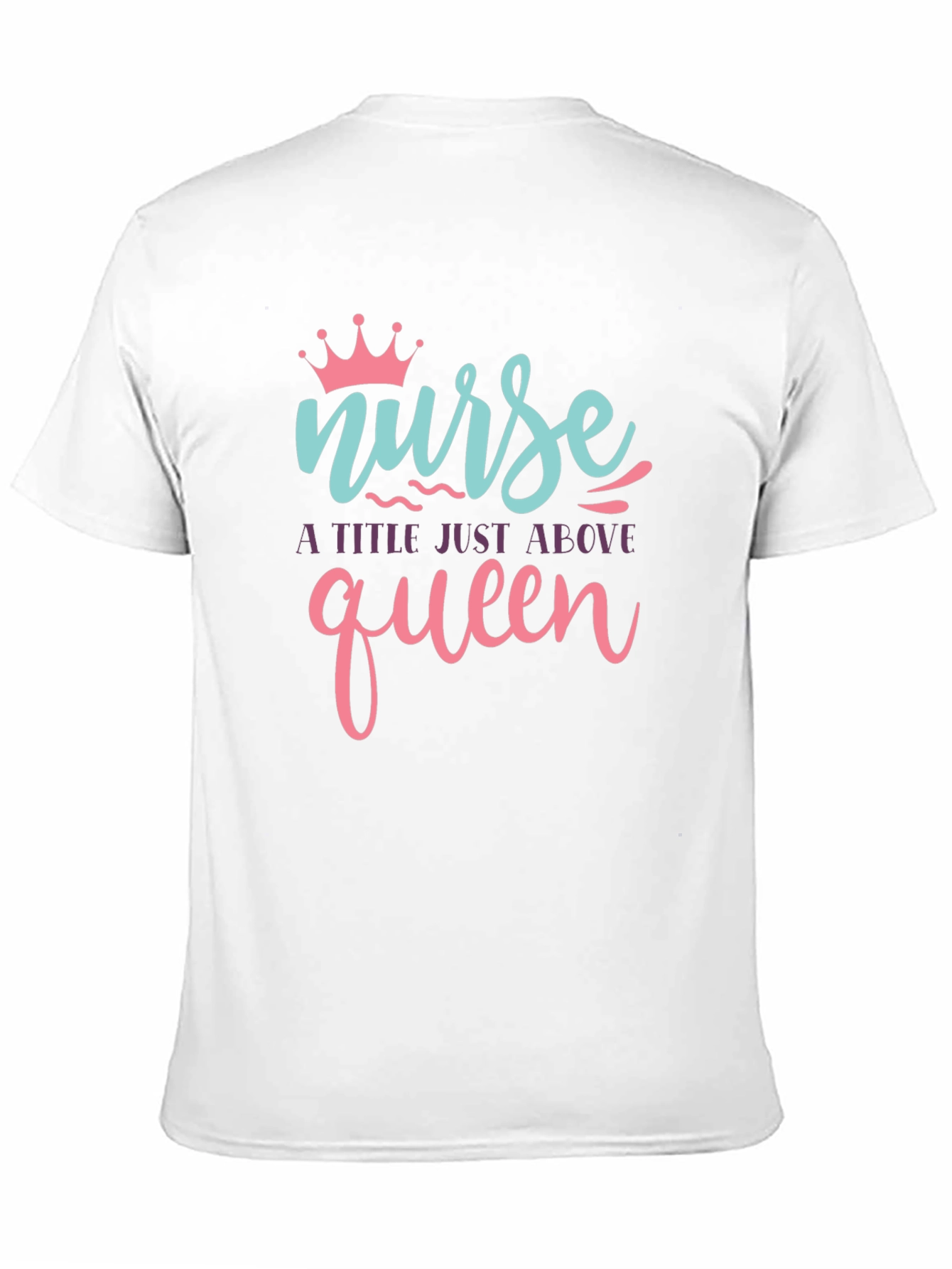 Nurse Queen Black T-Shirt