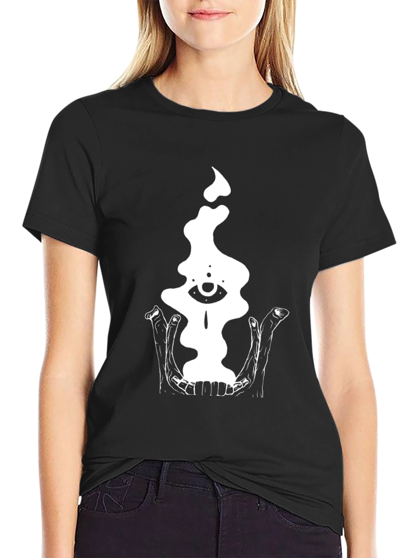 Mystic Eye T-Shirt - Black Graphic Tee