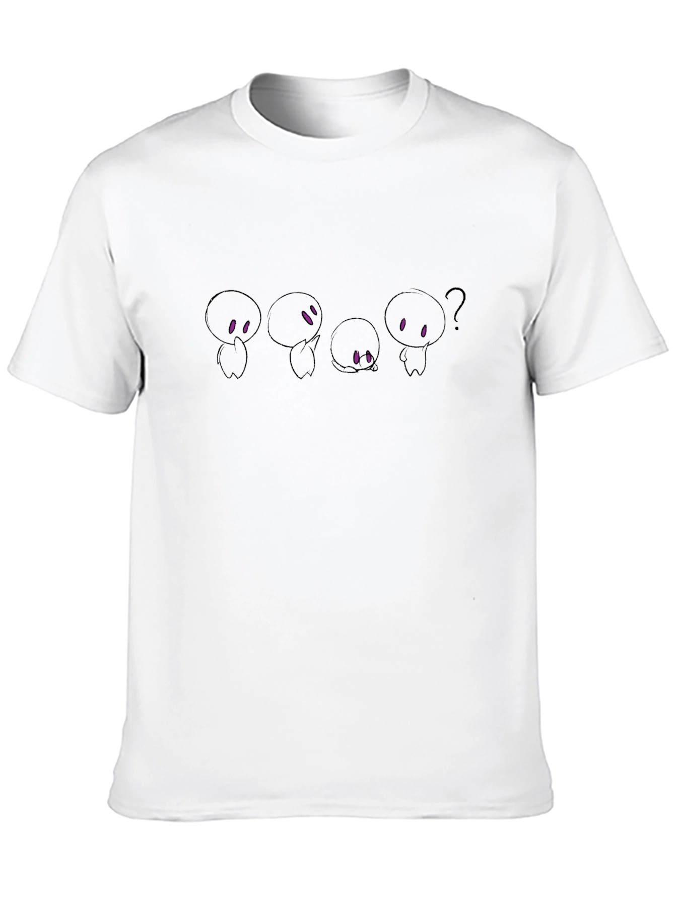 Cute Shadow Creature Graphic Tee