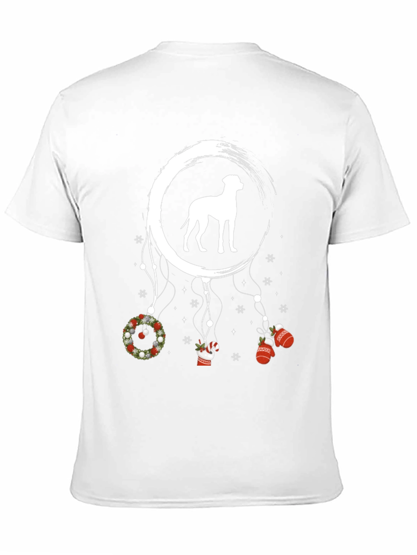 Dog Christmas Dreamcatcher Tee