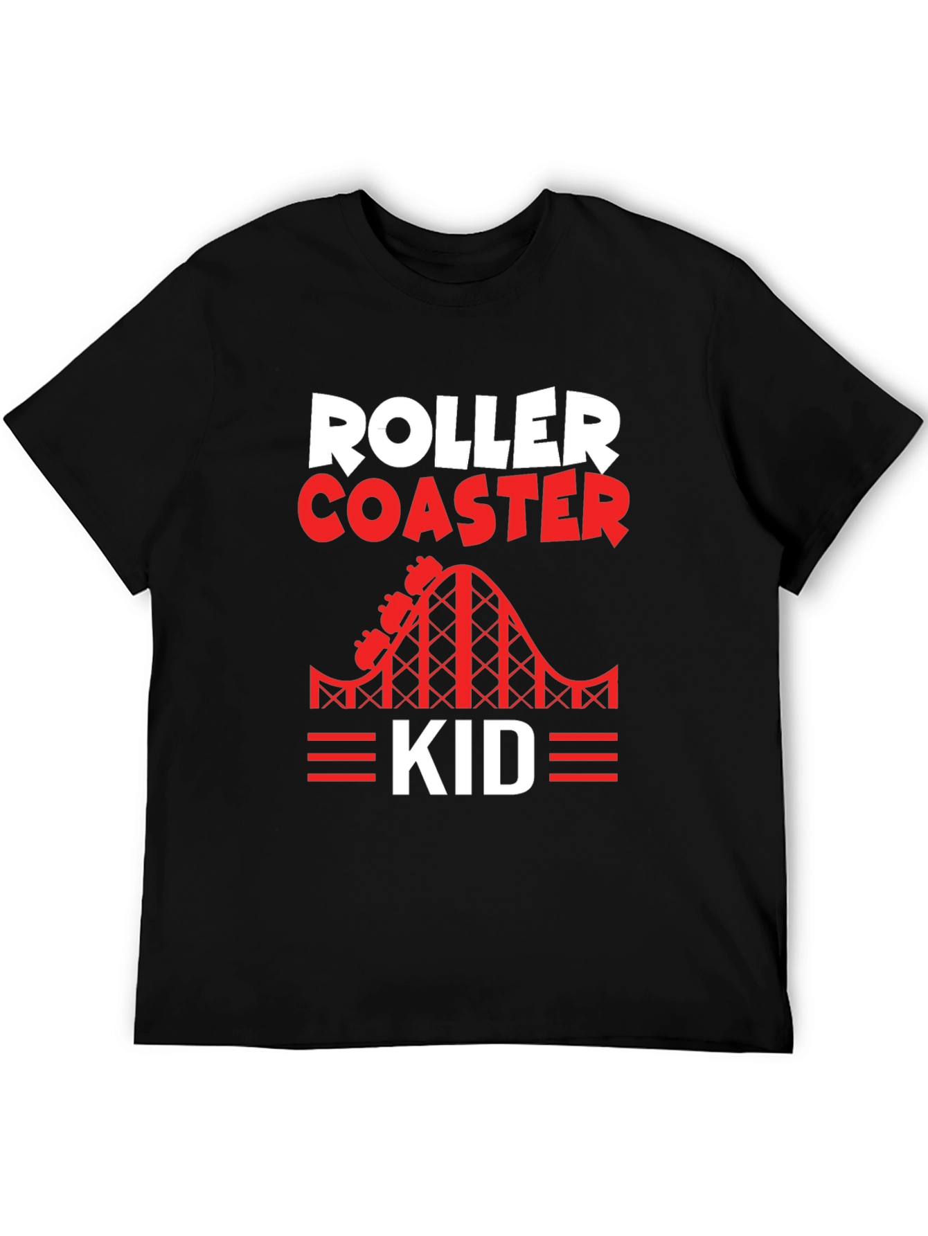 Roller Coaster Kid Graphic Tee