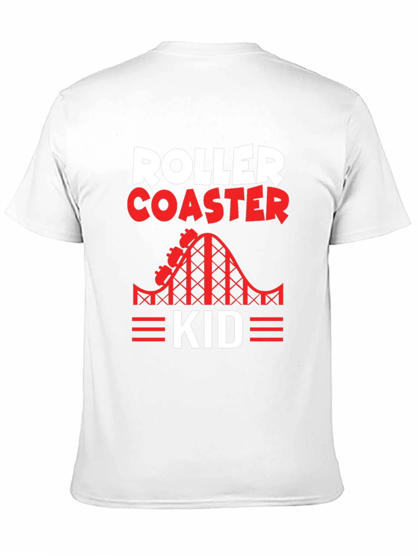 Roller Coaster Kid Graphic Tee