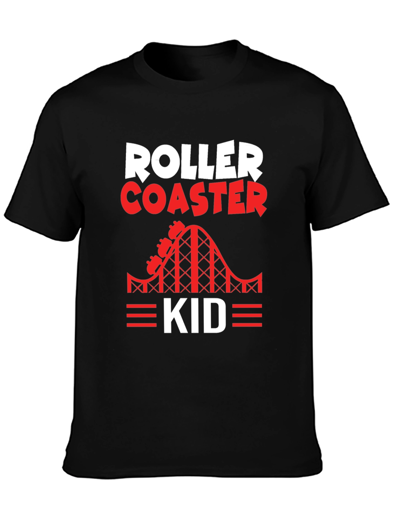 Roller Coaster Kid Graphic Tee