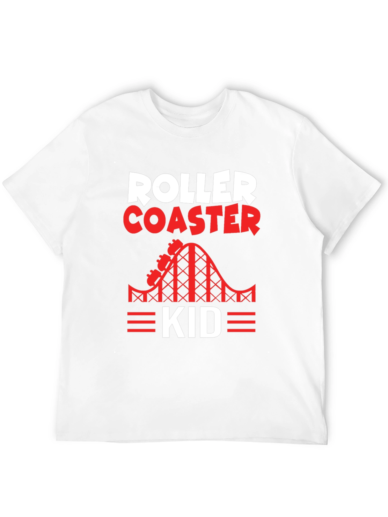 Roller Coaster Kid Graphic Tee
