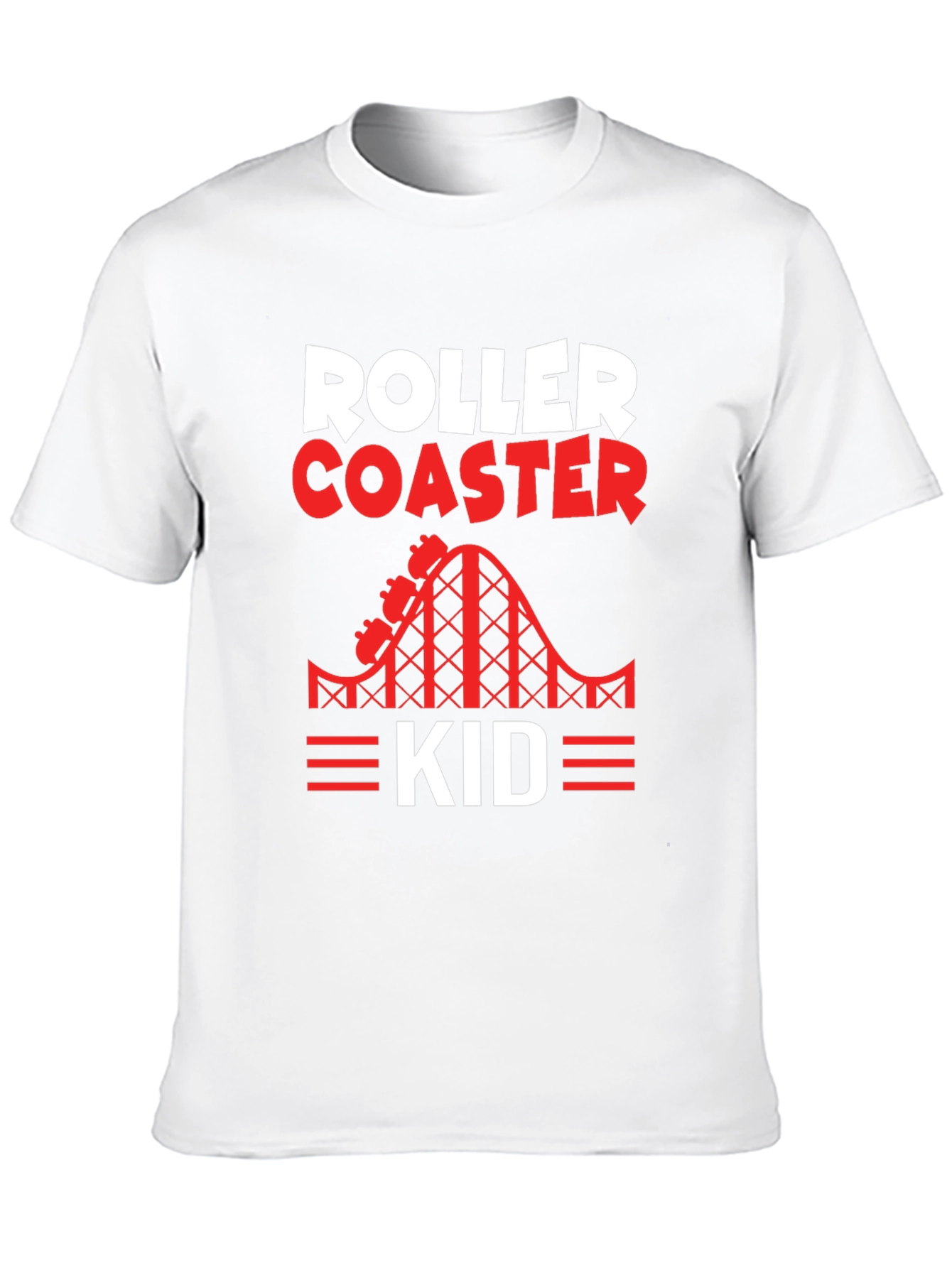 Roller Coaster Kid Graphic Tee