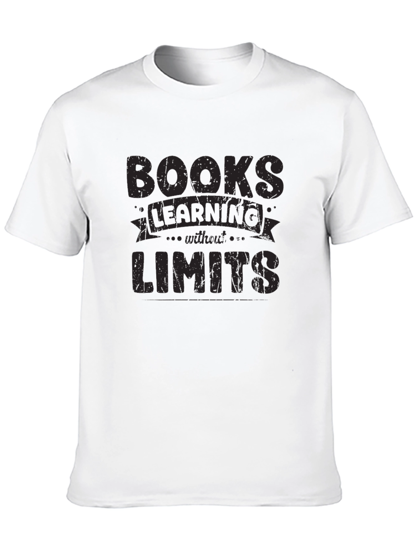 Books Learning Without Limits Graphic Tee
