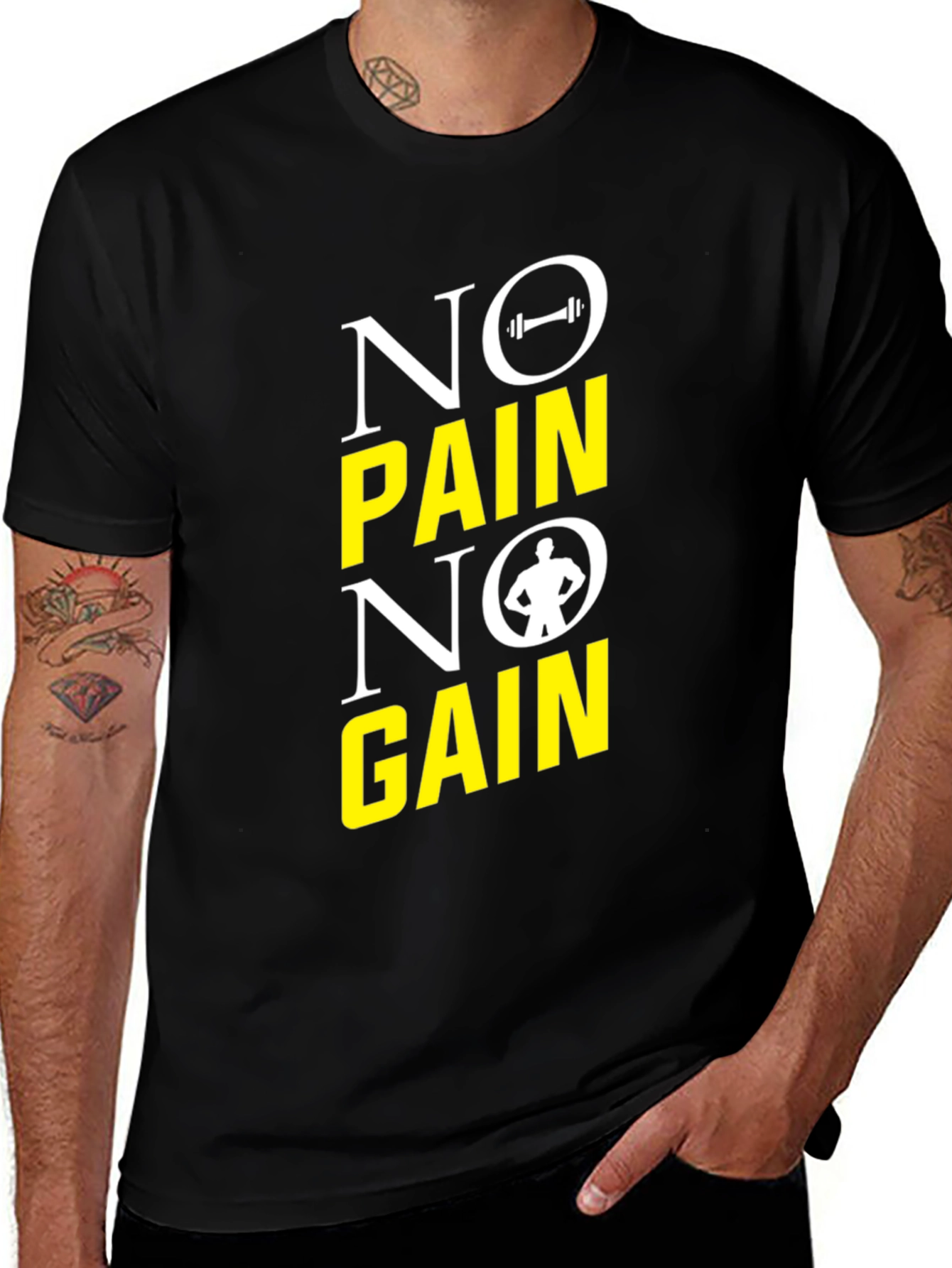 No Pain No Gain Graphic Tee