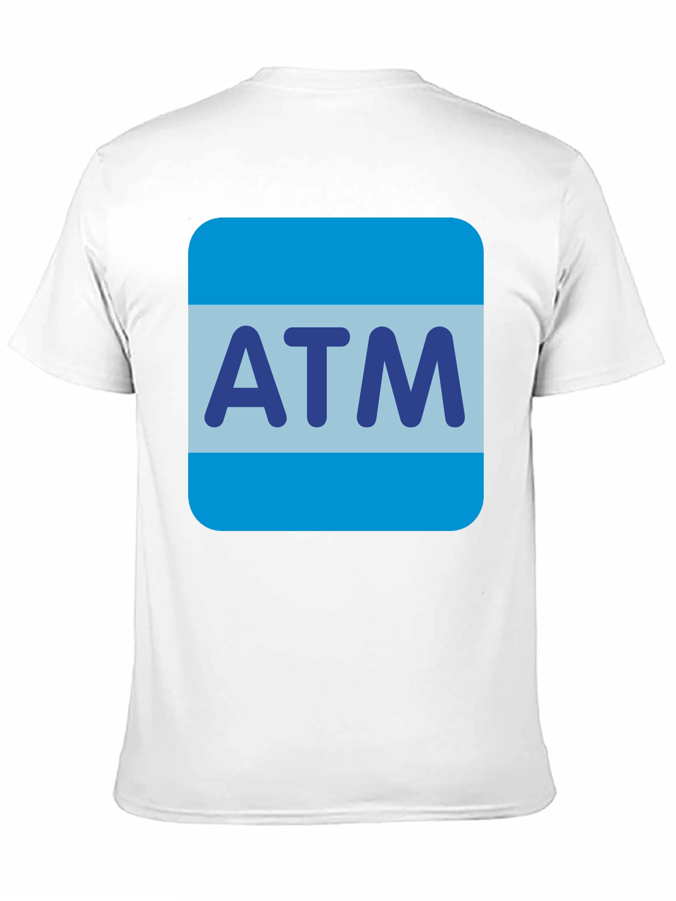 ATM Icon Black T-Shirt - Funny Banking Tee