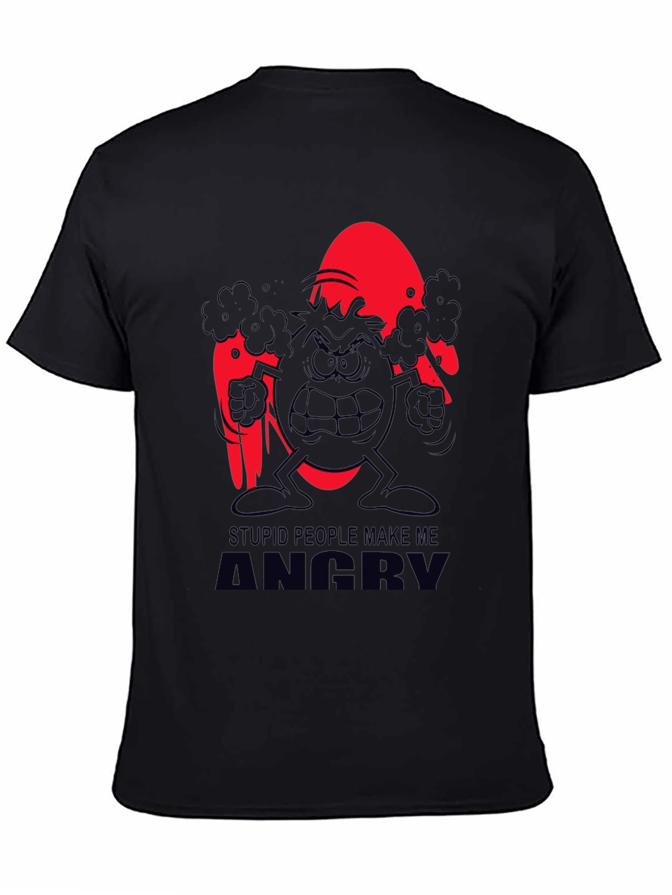 Angry Egg Graphic T-Shirt