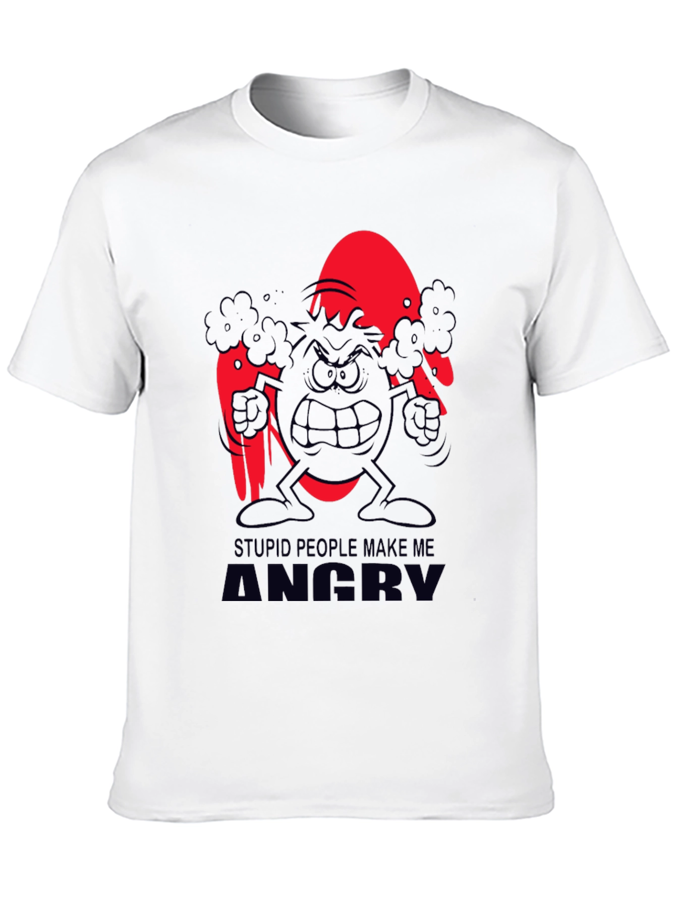 Angry Egg Graphic T-Shirt