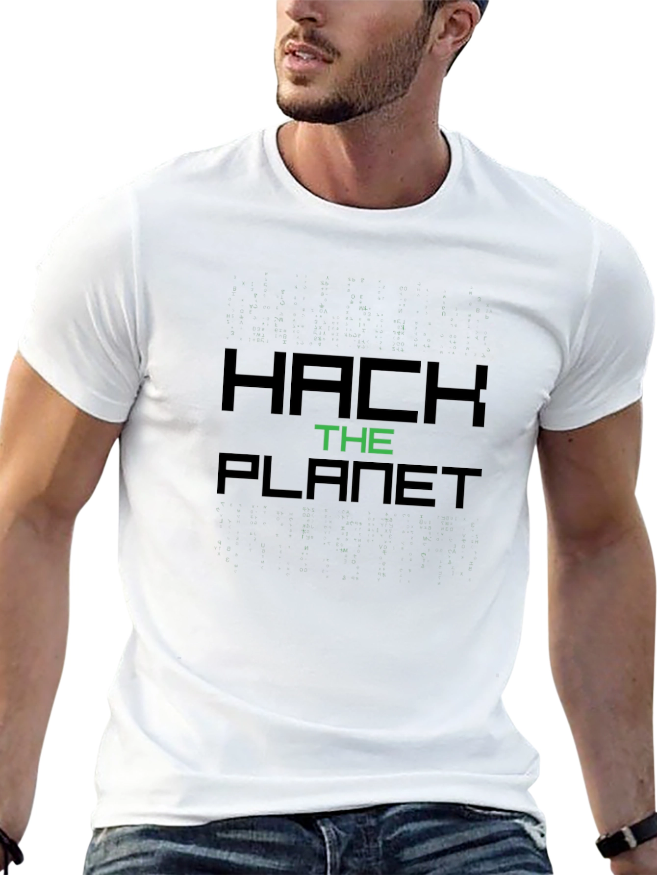 Hack the Planet Graphic T-Shirt