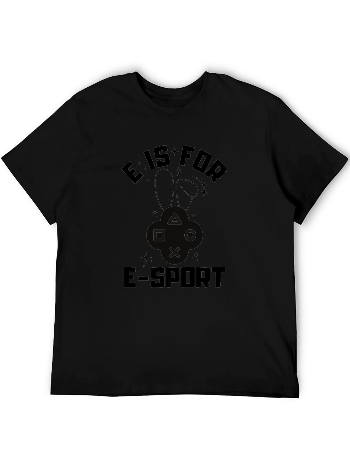E-Sport Black T-Shirt - Gamer Style