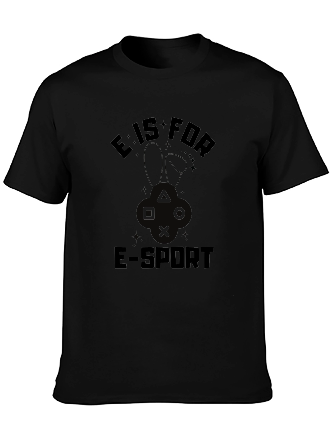 E-Sport Black T-Shirt - Gamer Style