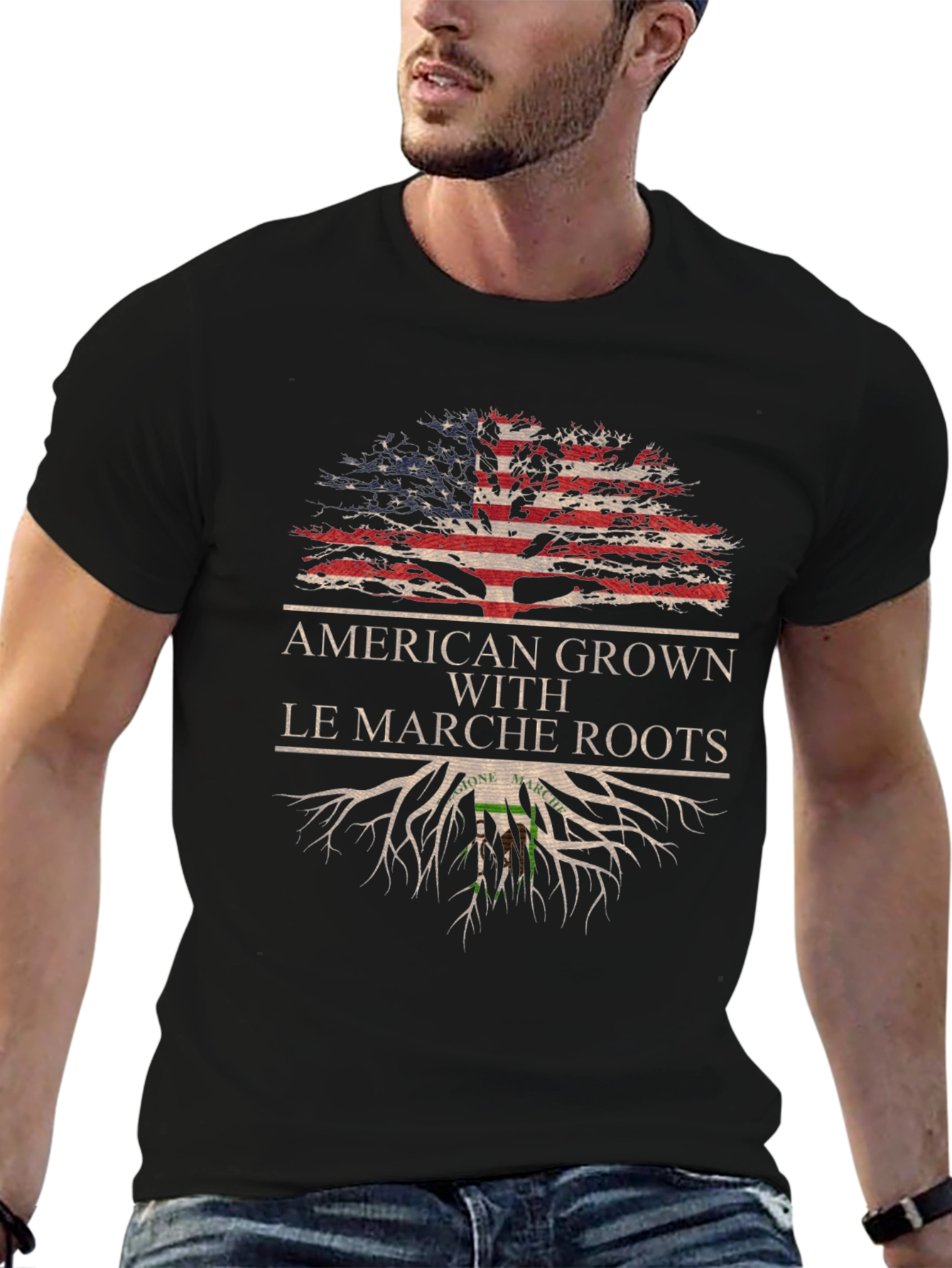American Grown Marche Roots T-Shirt