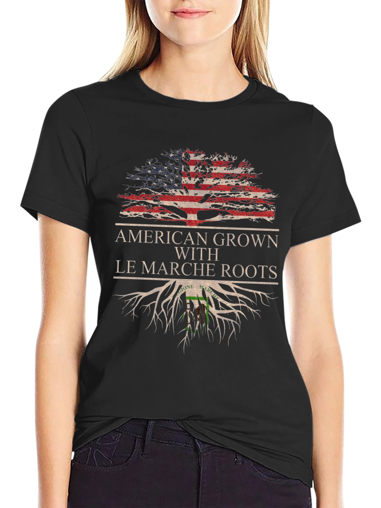 American Grown Marche Roots T-Shirt