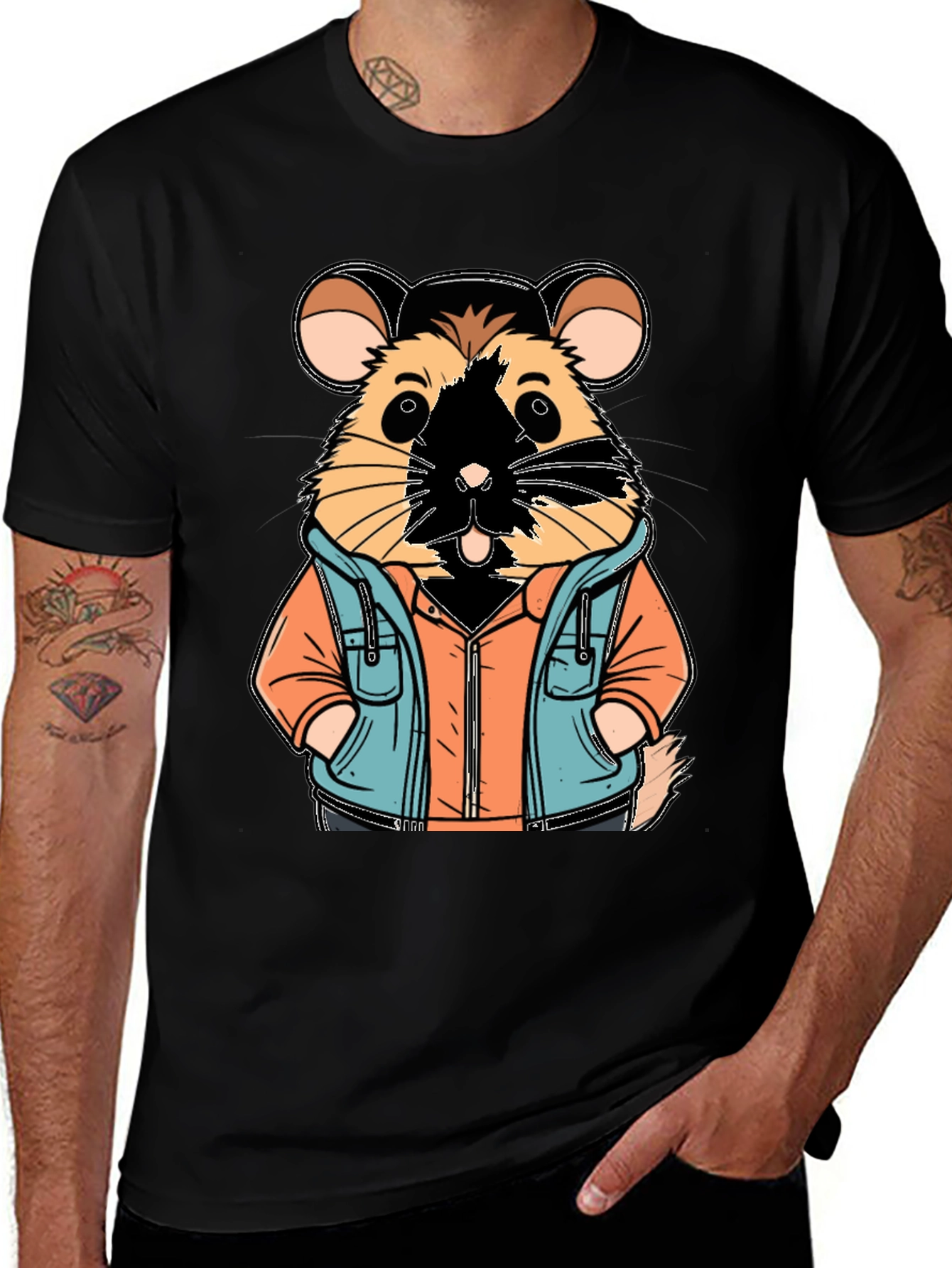 Cool Hamster Graphic Tee - Unisex
