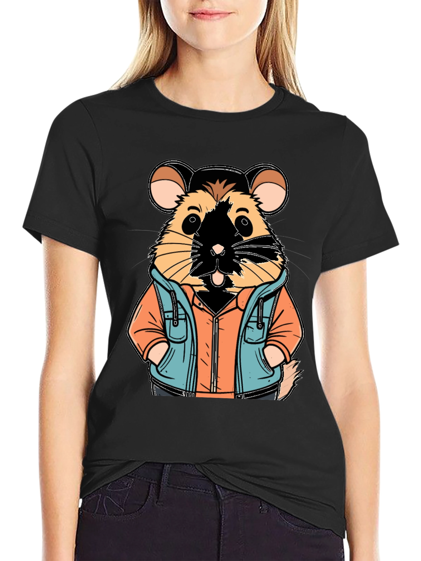 Cool Hamster Graphic Tee - Unisex