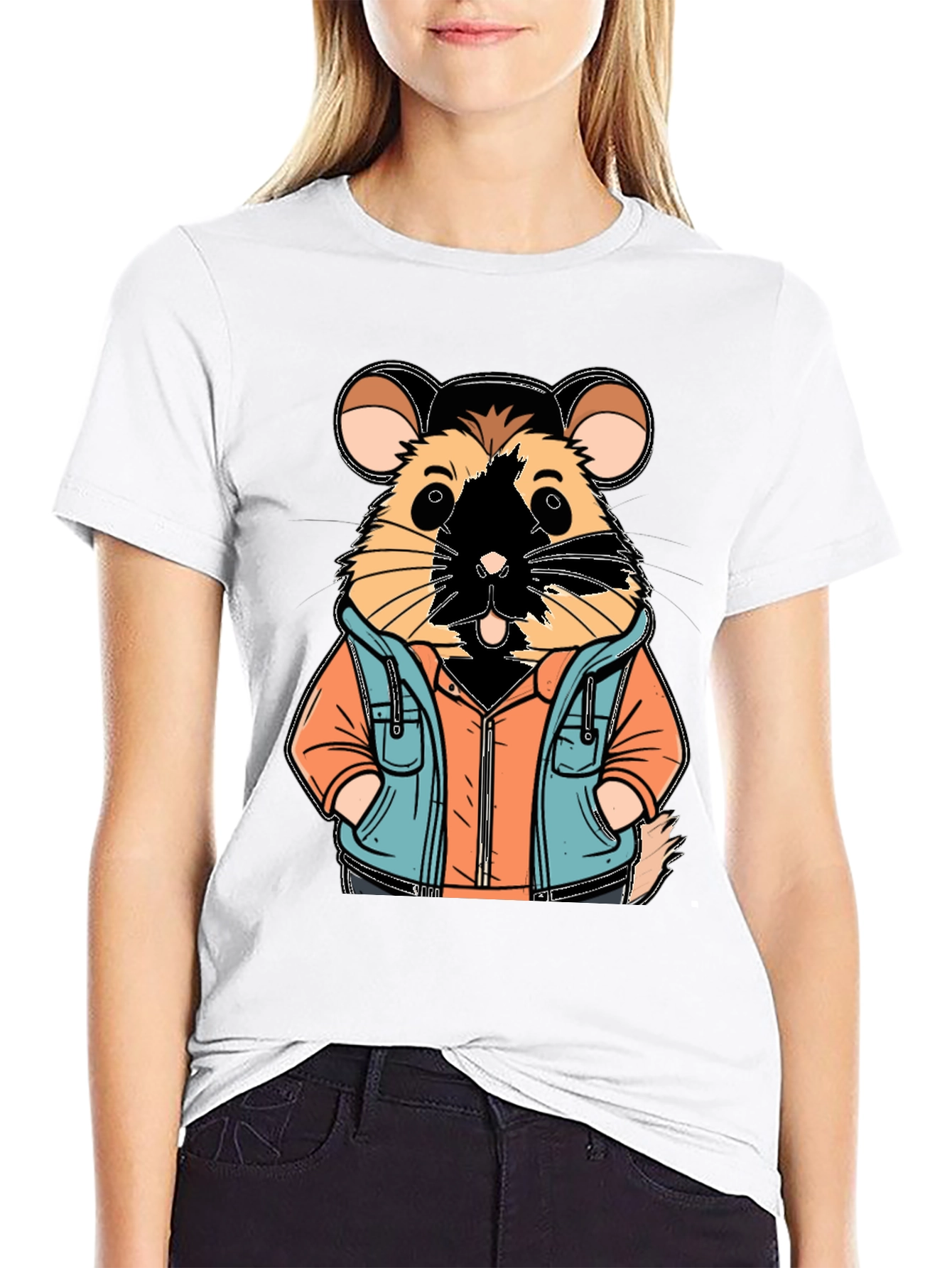 Cool Hamster Graphic Tee - Unisex