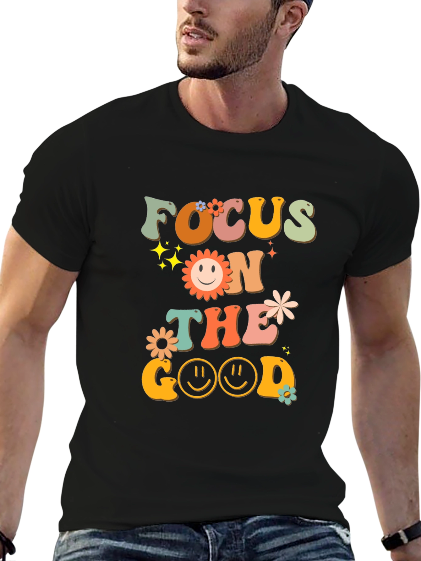 Focus on the Good Graphic T-Shirt