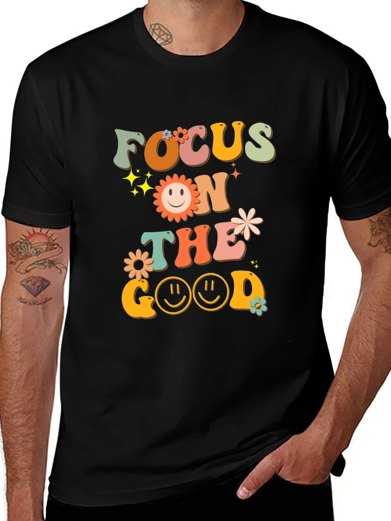 Focus on the Good Graphic T-Shirt