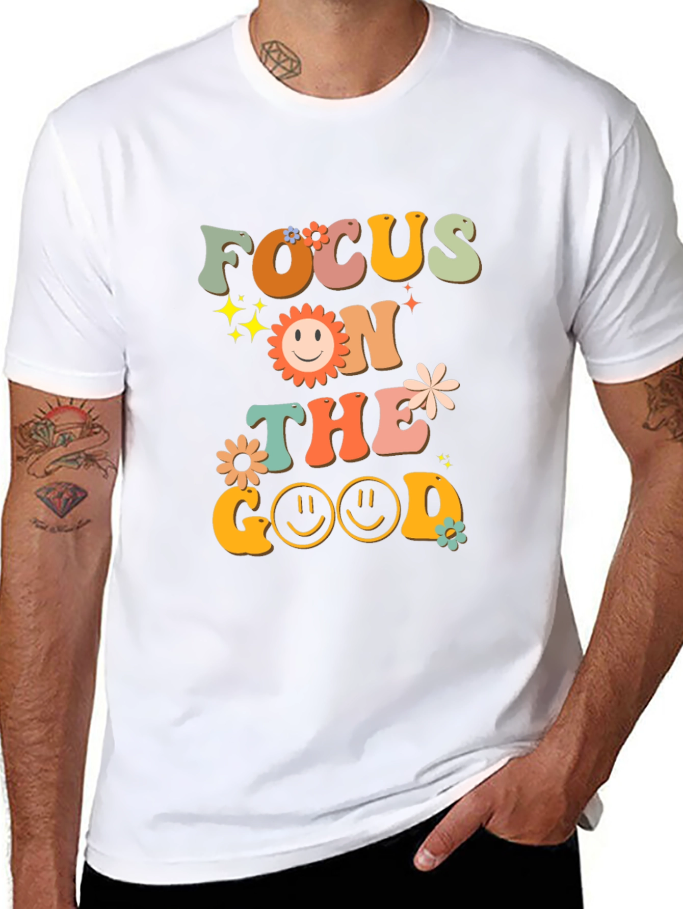 Focus on the Good Graphic T-Shirt