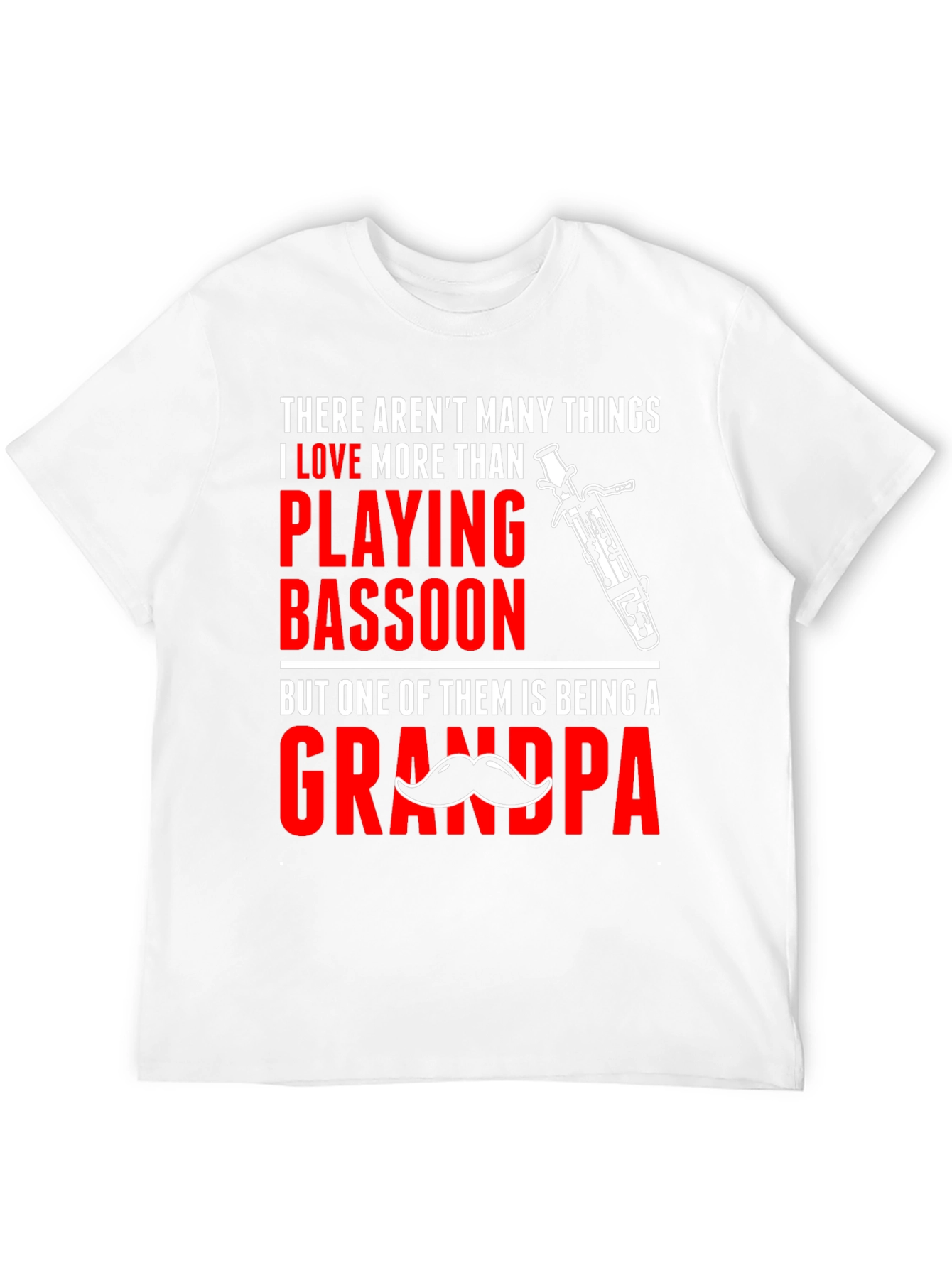 Bassoon Playing Grandpa T-Shirt