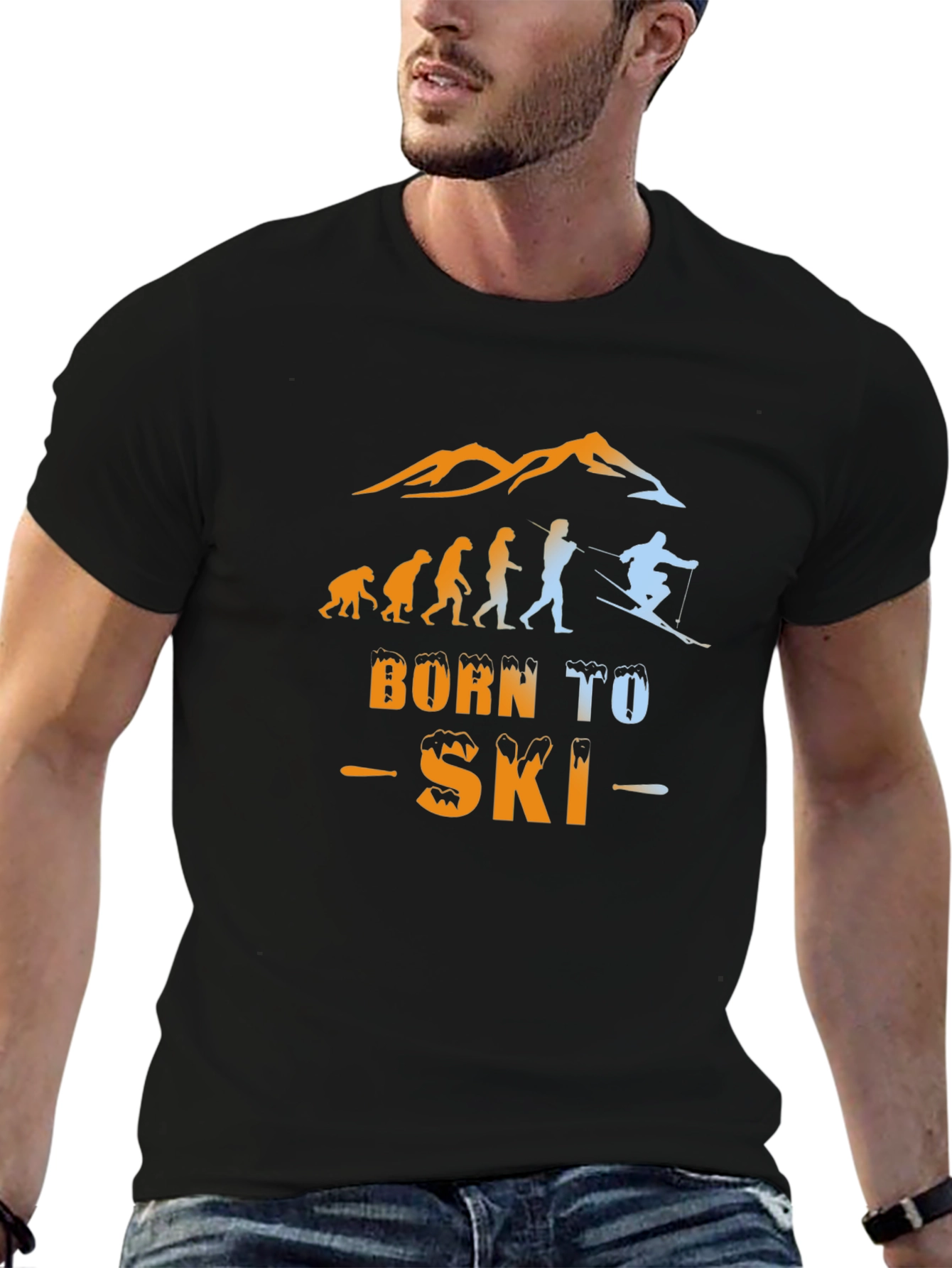 Born to Ski Evolution T-Shirt