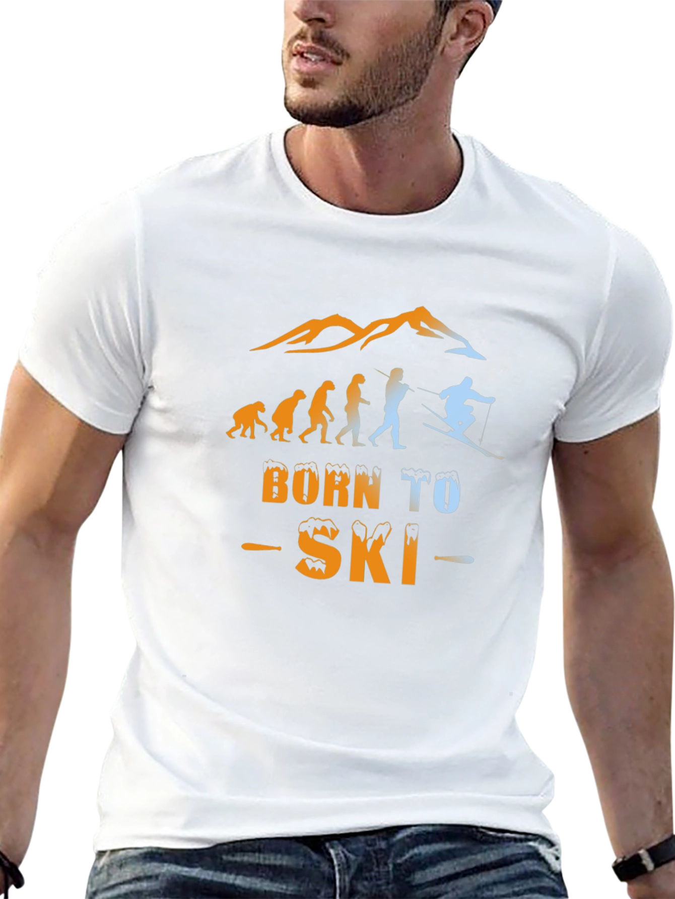 Born to Ski Evolution T-Shirt