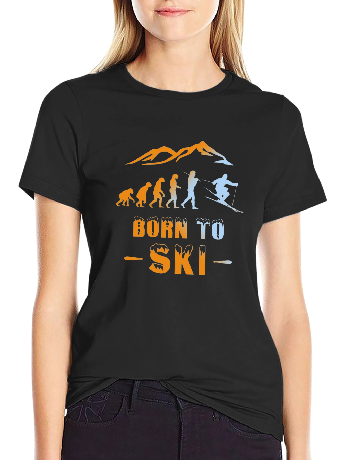 Born to Ski Evolution T-Shirt