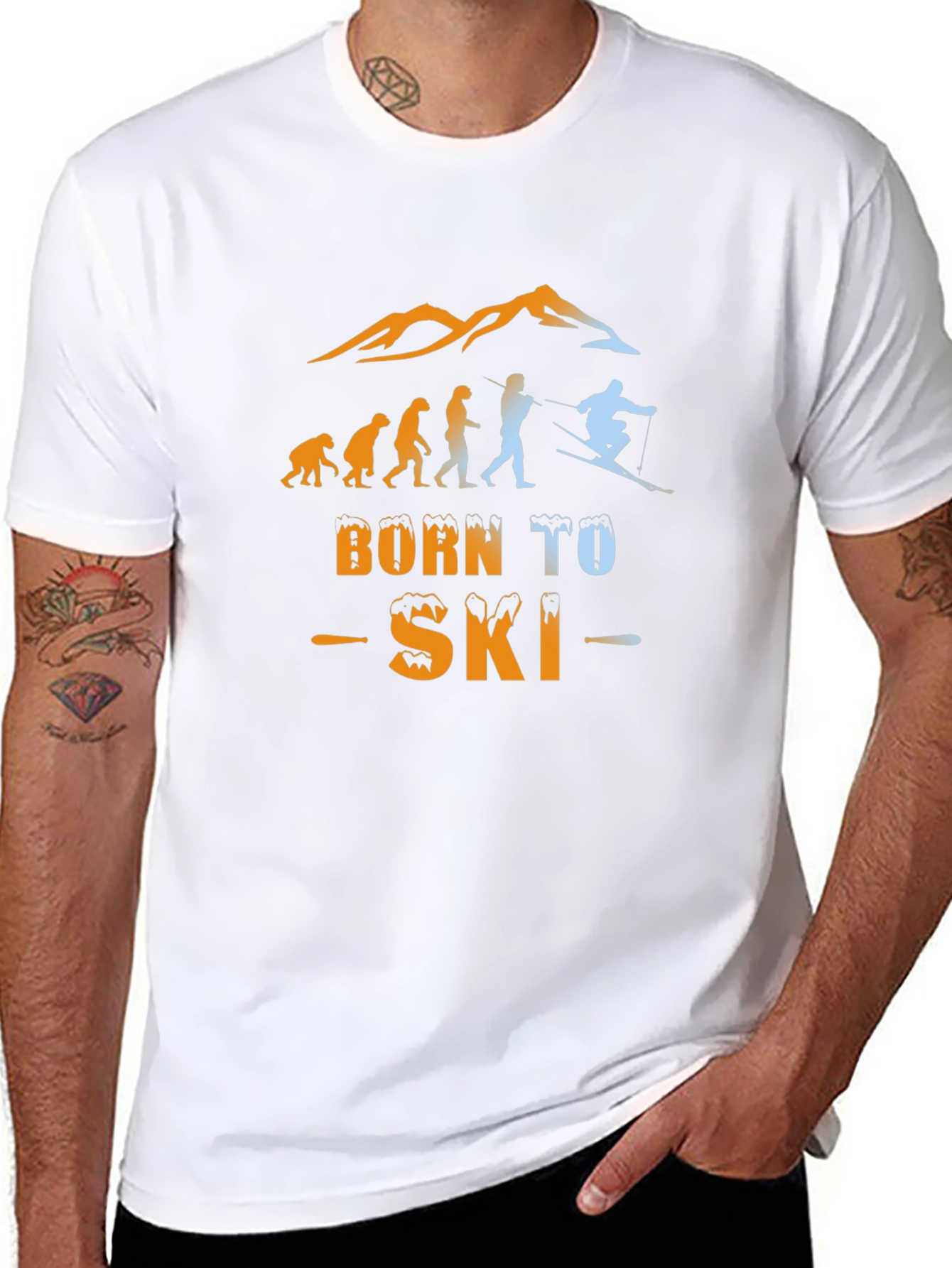 Born to Ski Evolution T-Shirt