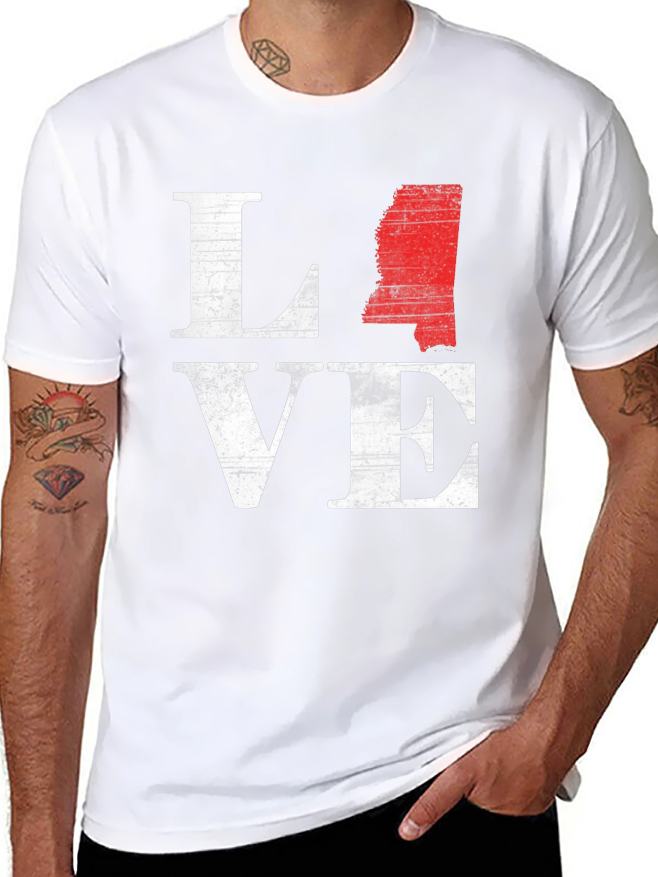 Love Mississippi State Pride T-Shirt