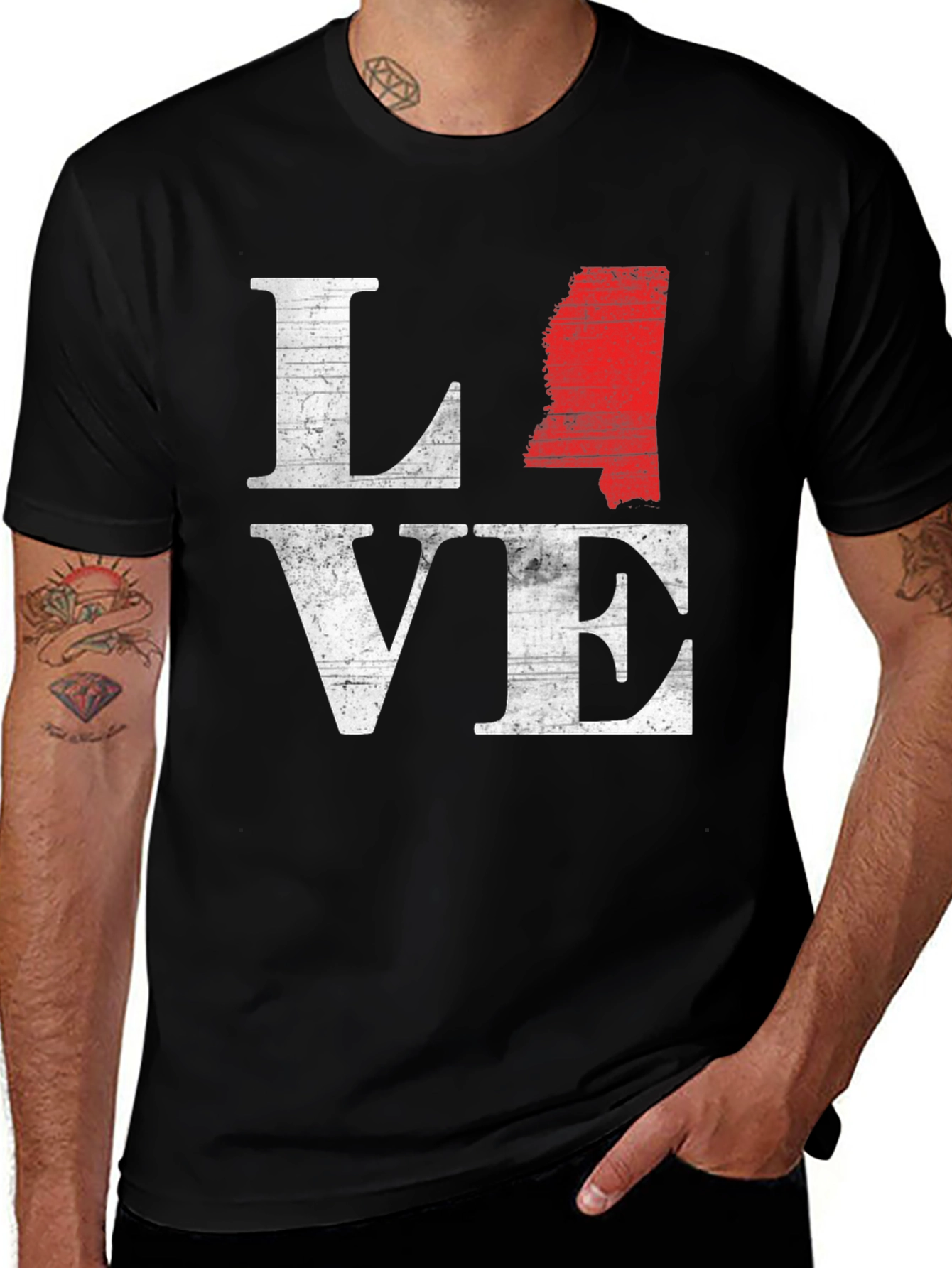 Love Mississippi State Pride T-Shirt