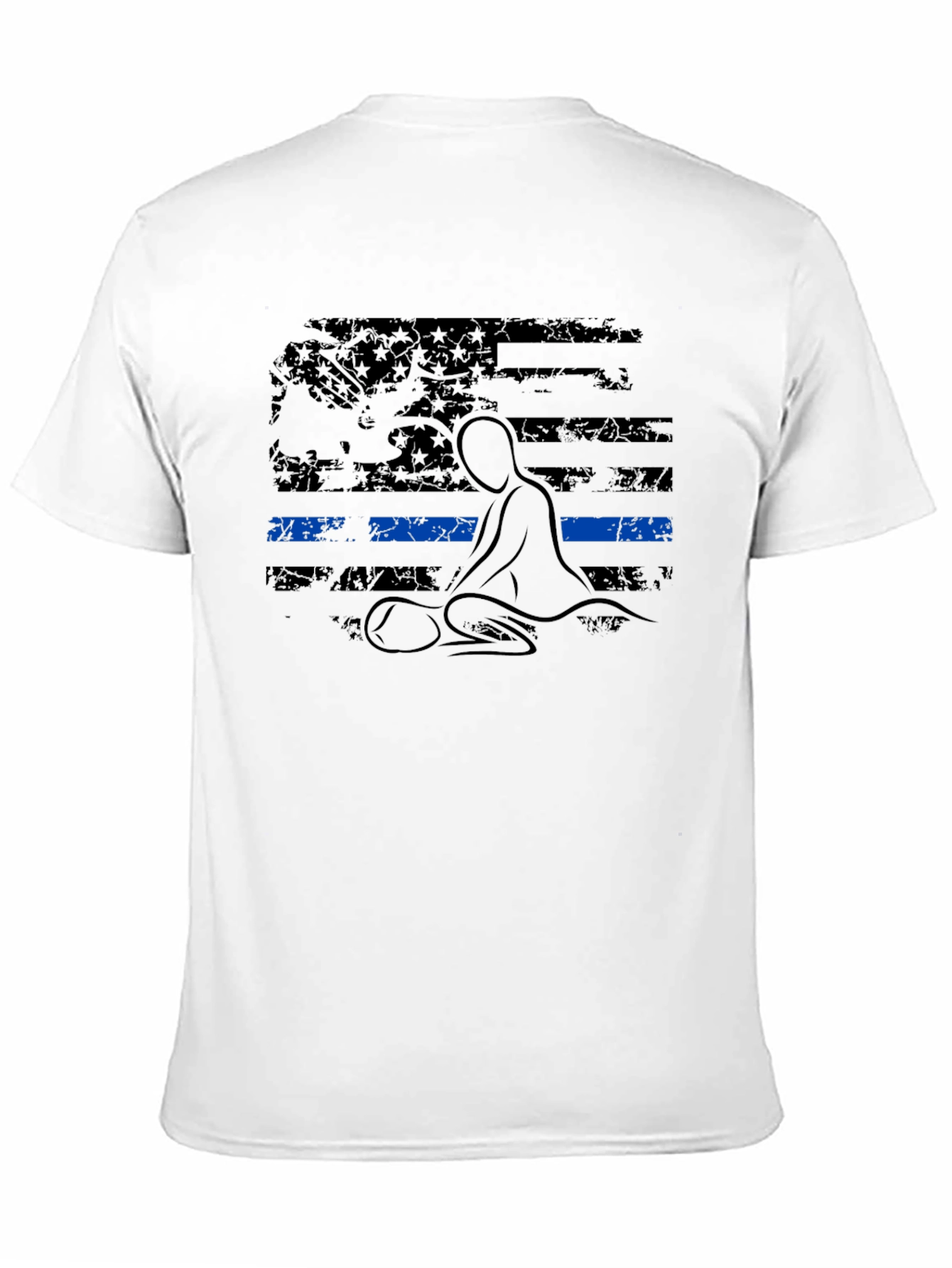 Thin Blue Line CPR Graphic T-Shirt