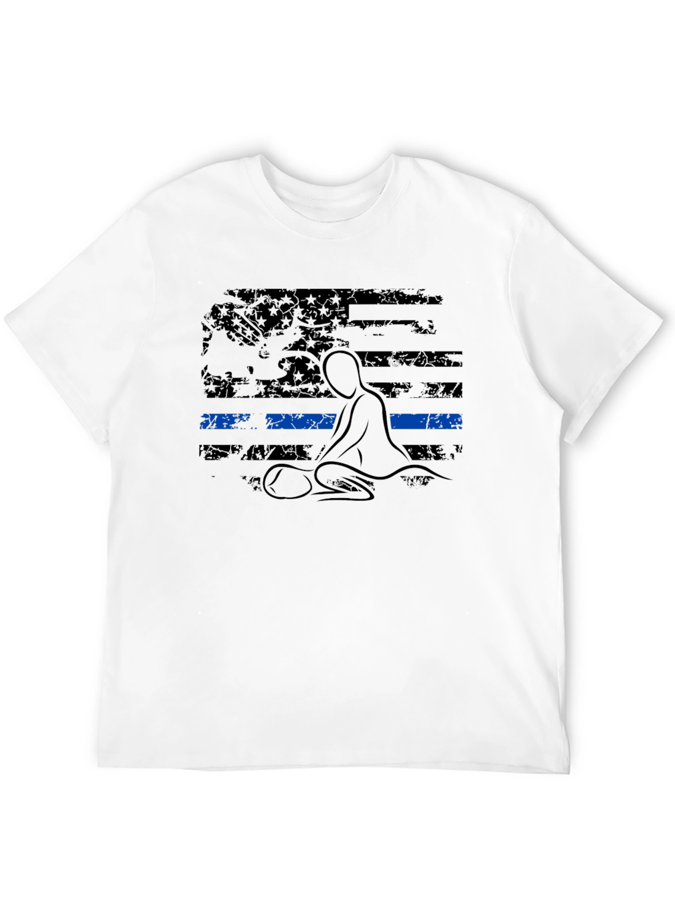 Thin Blue Line CPR Graphic T-Shirt