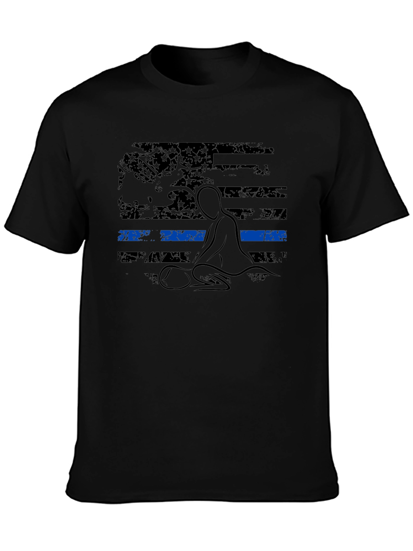 Thin Blue Line CPR Graphic T-Shirt