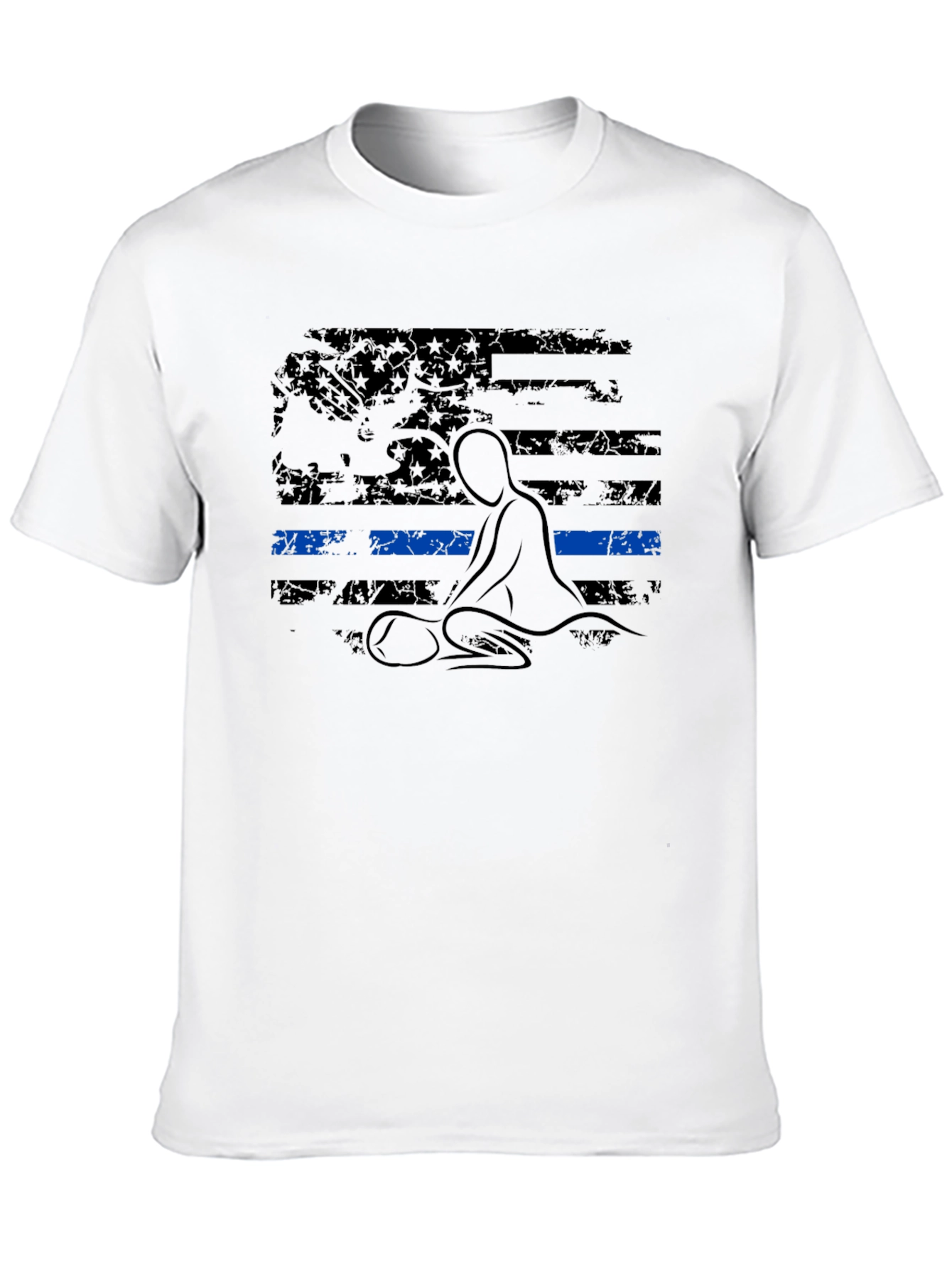 Thin Blue Line CPR Graphic T-Shirt
