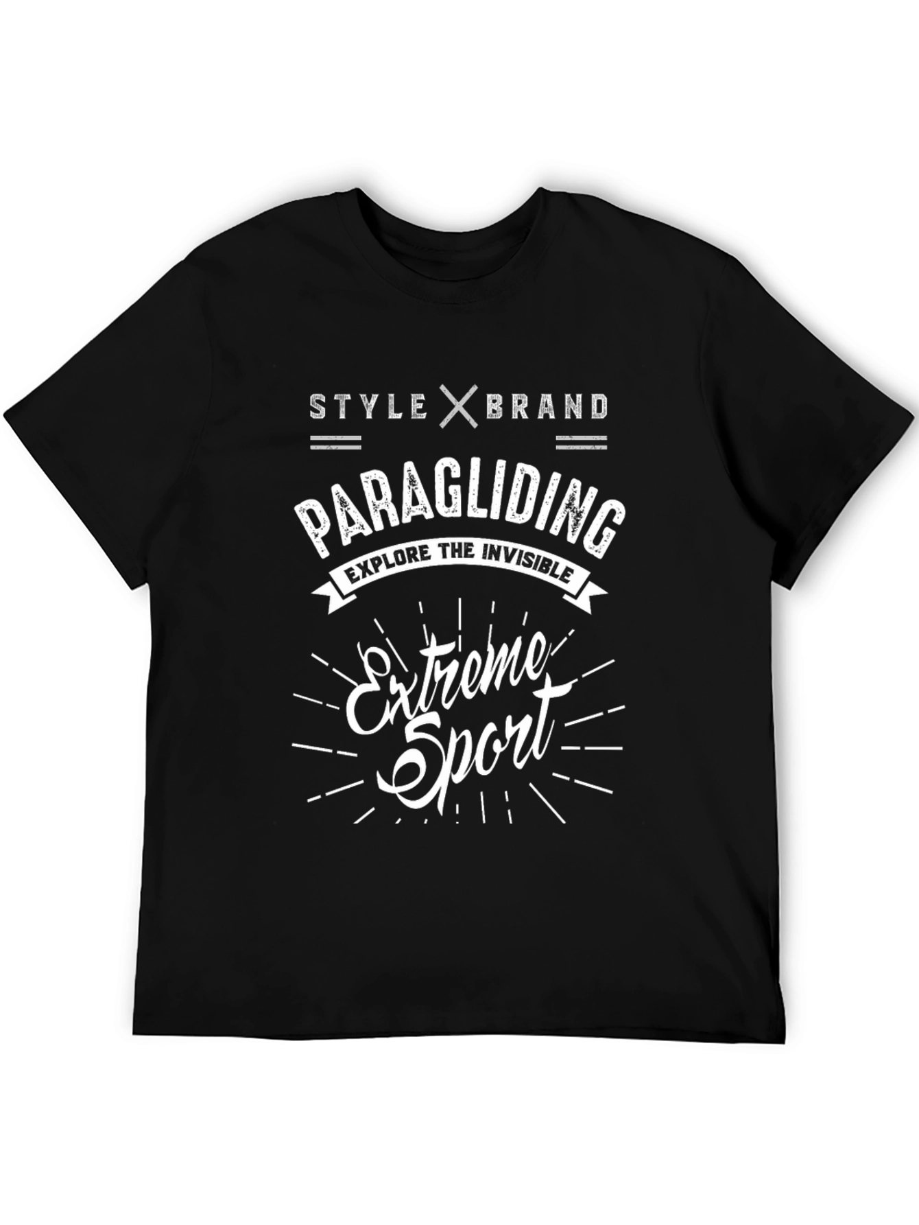 Paragliding Extreme Sport Graphic T-Shirt