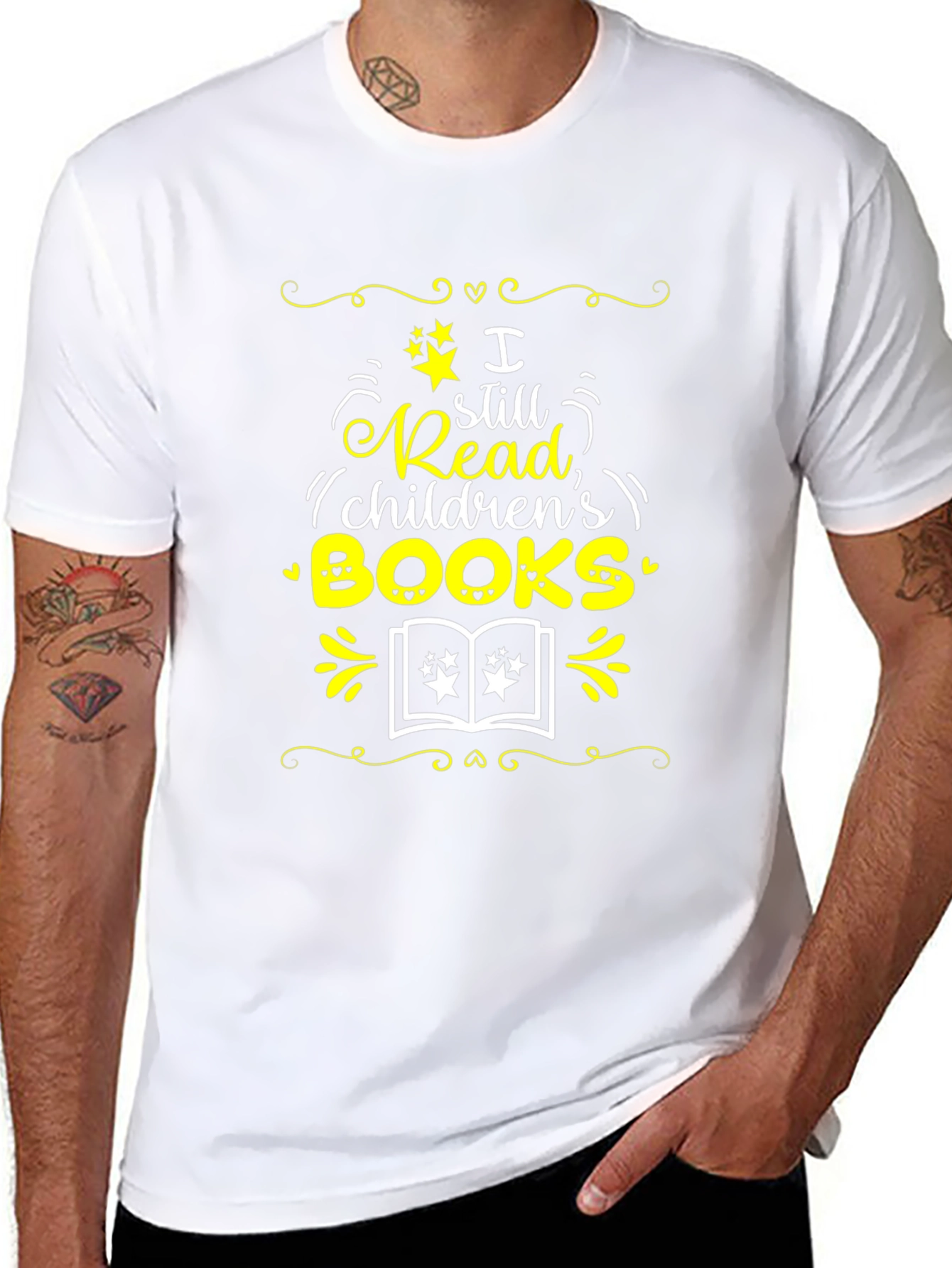 Book Lover T-Shirt - I Still Read Childrens Books