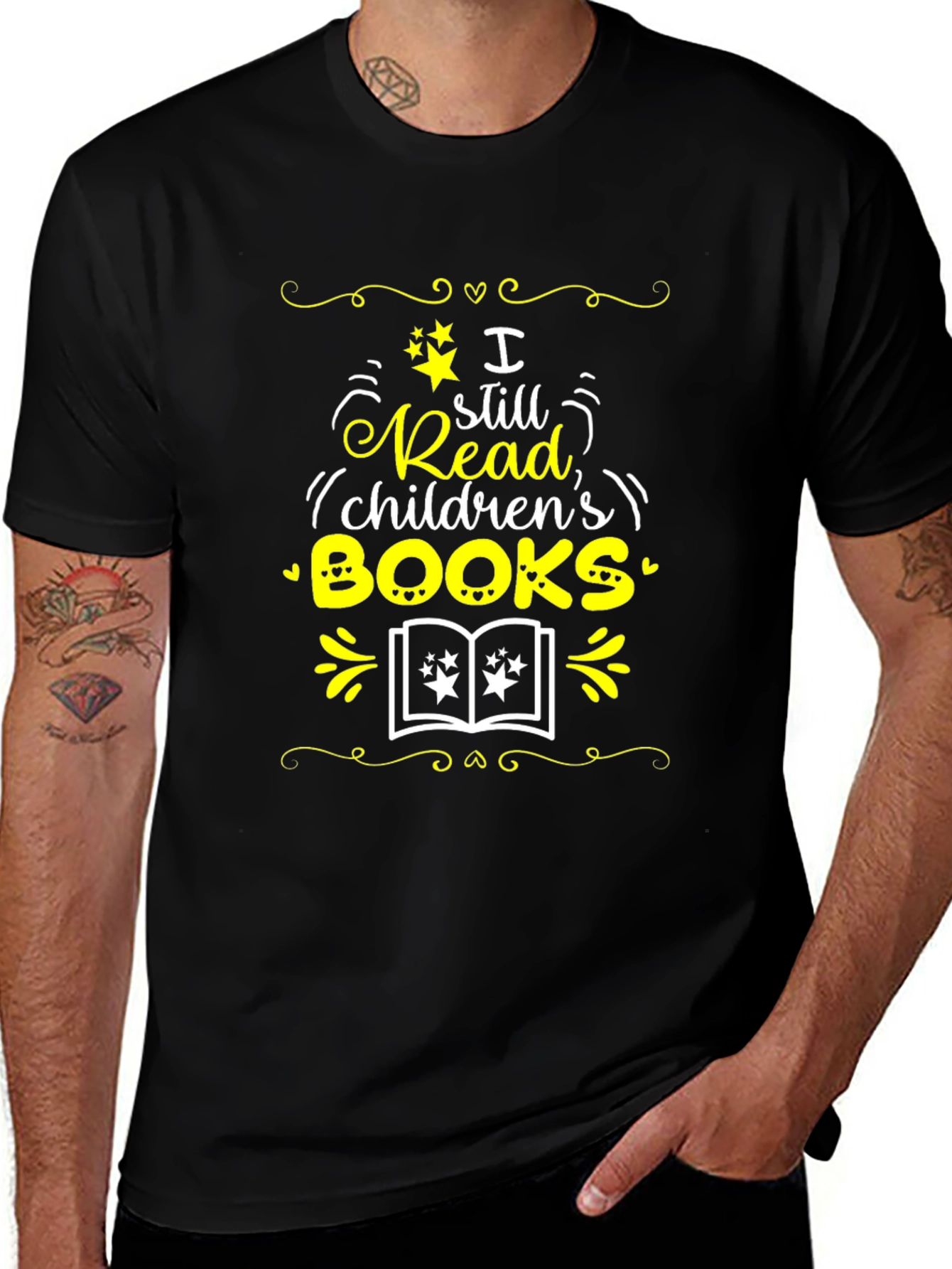 Book Lover T-Shirt - I Still Read Childrens Books