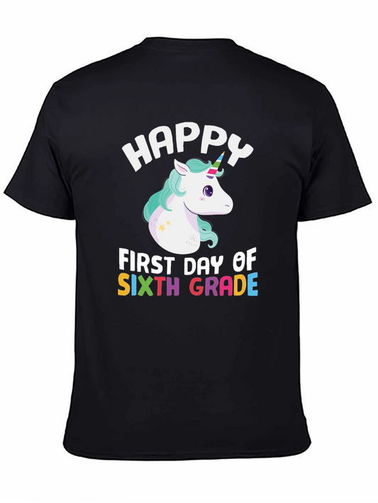 Happy 6th Grade Unicorn T-Shirt