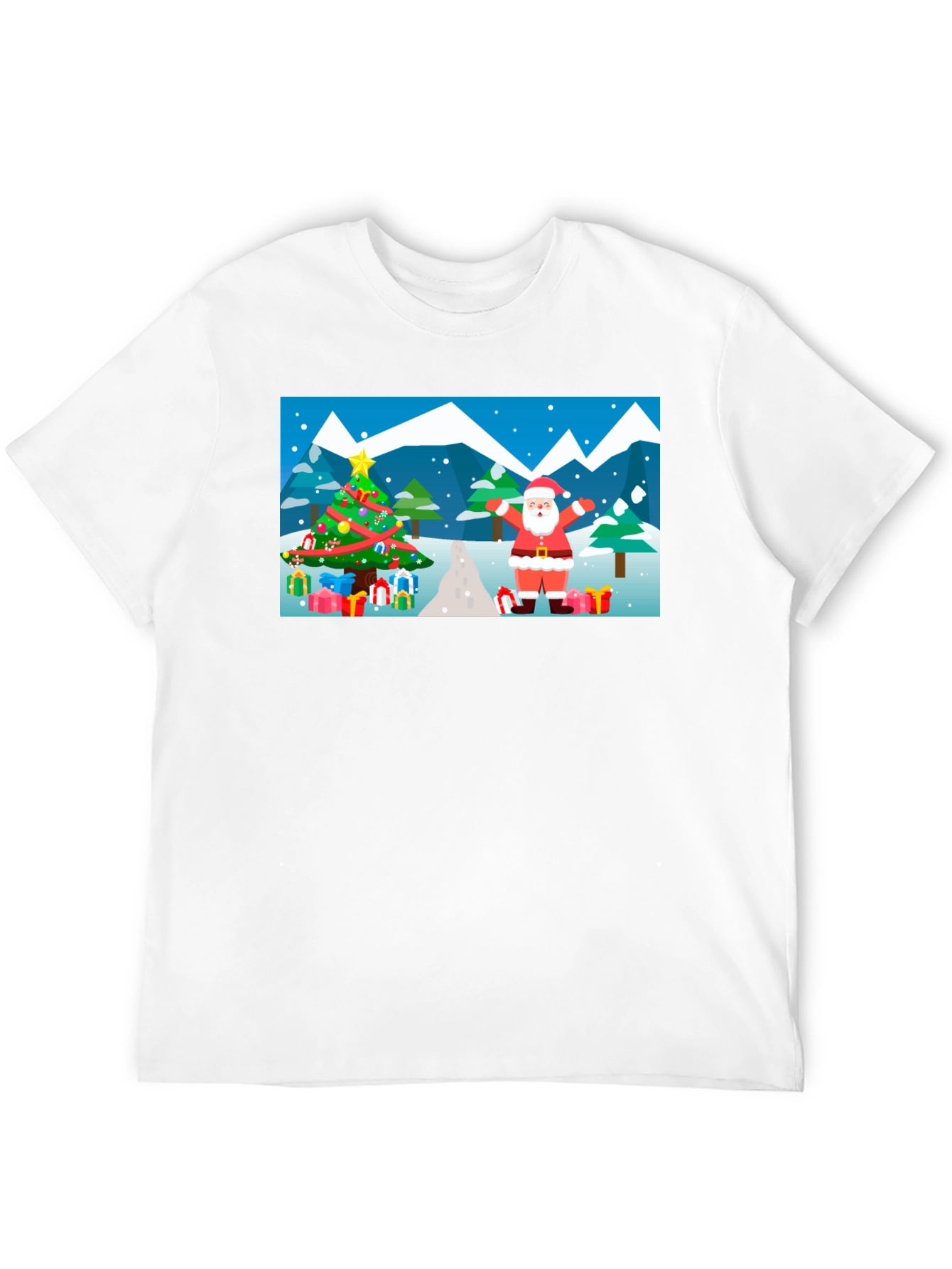 Festive Santa Christmas T-Shirt
