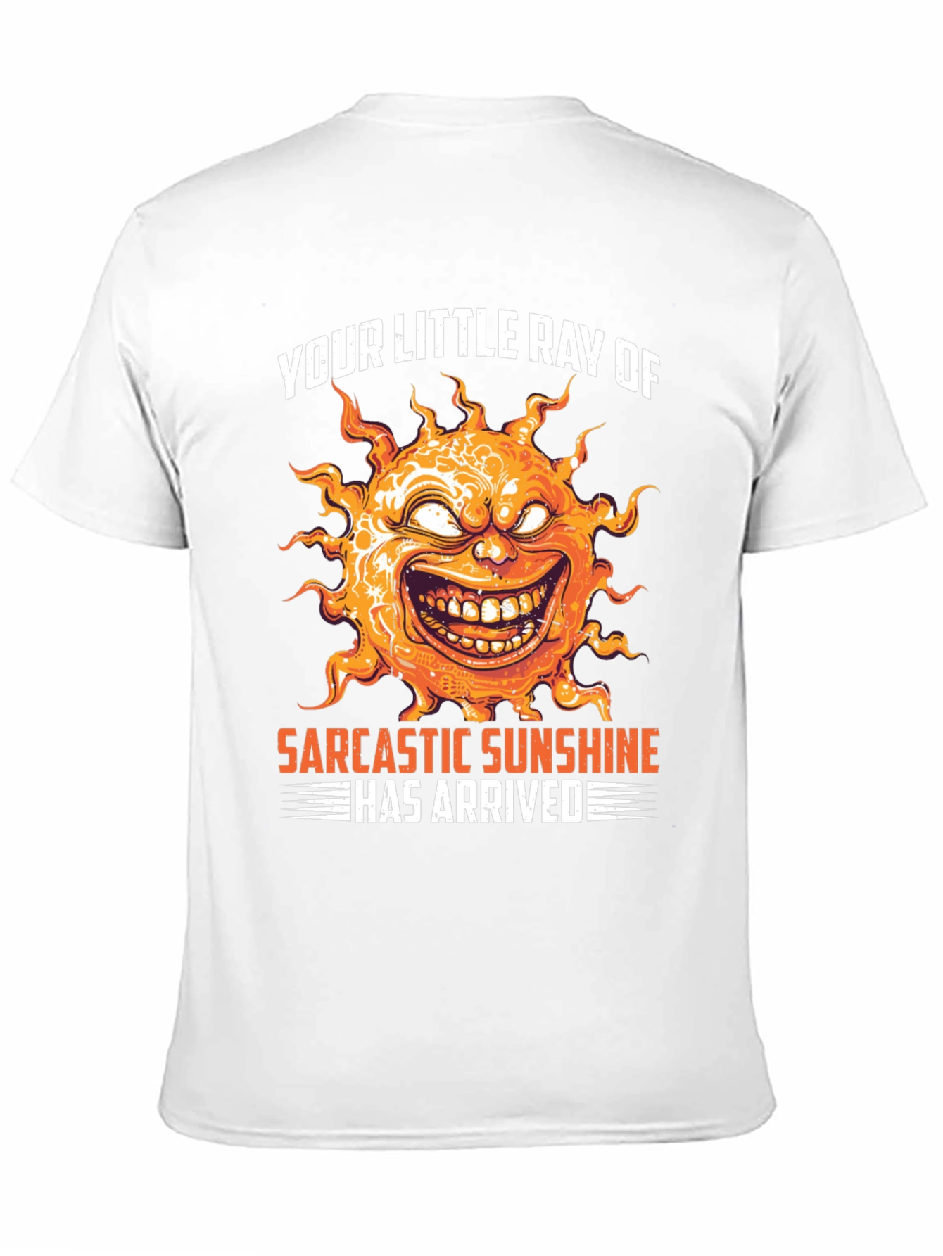 Sarcastic Sunshine Graphic T-Shirt - Unisex Black Tee