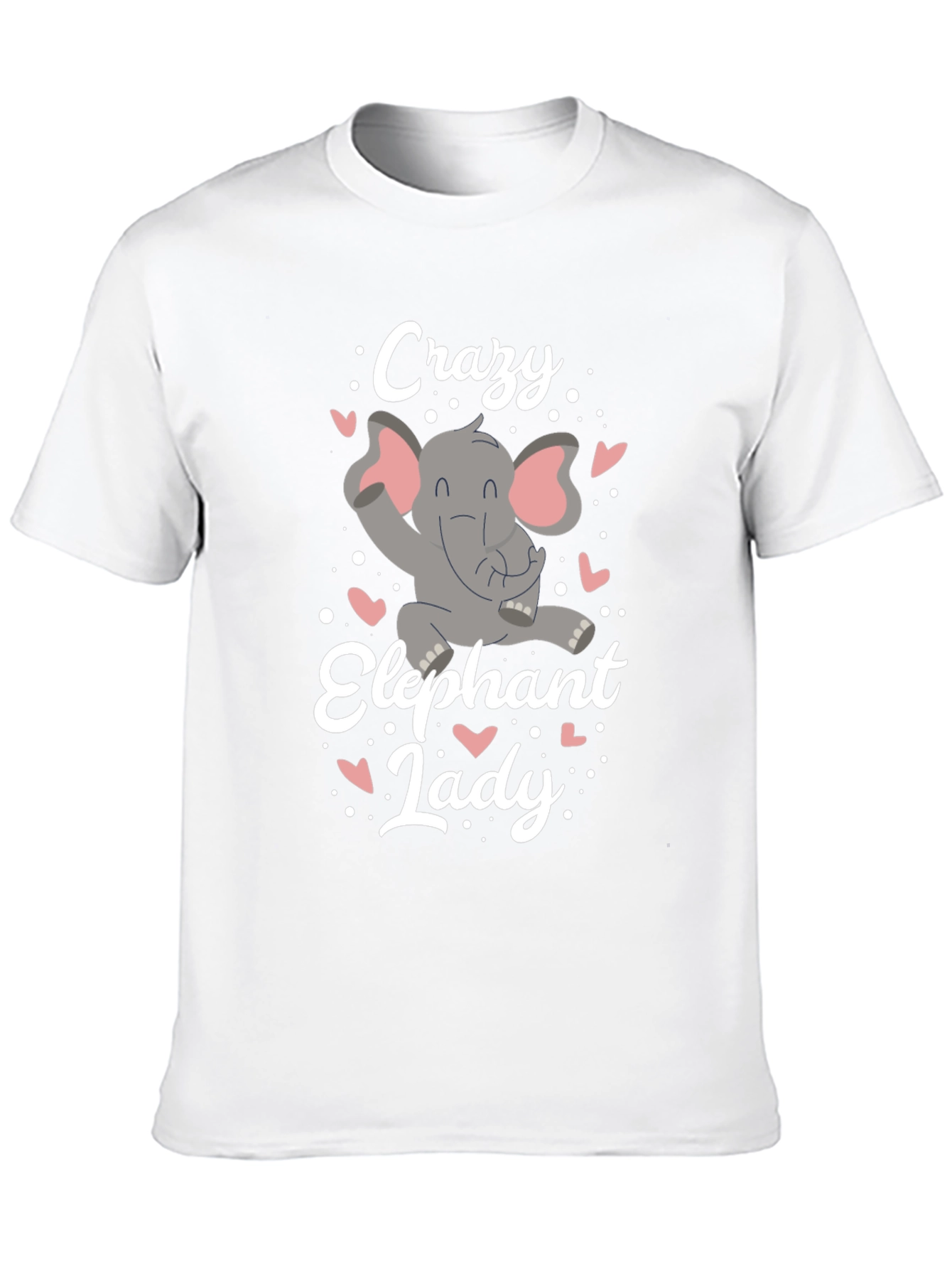 Crazy Elephant Lady T-Shirt