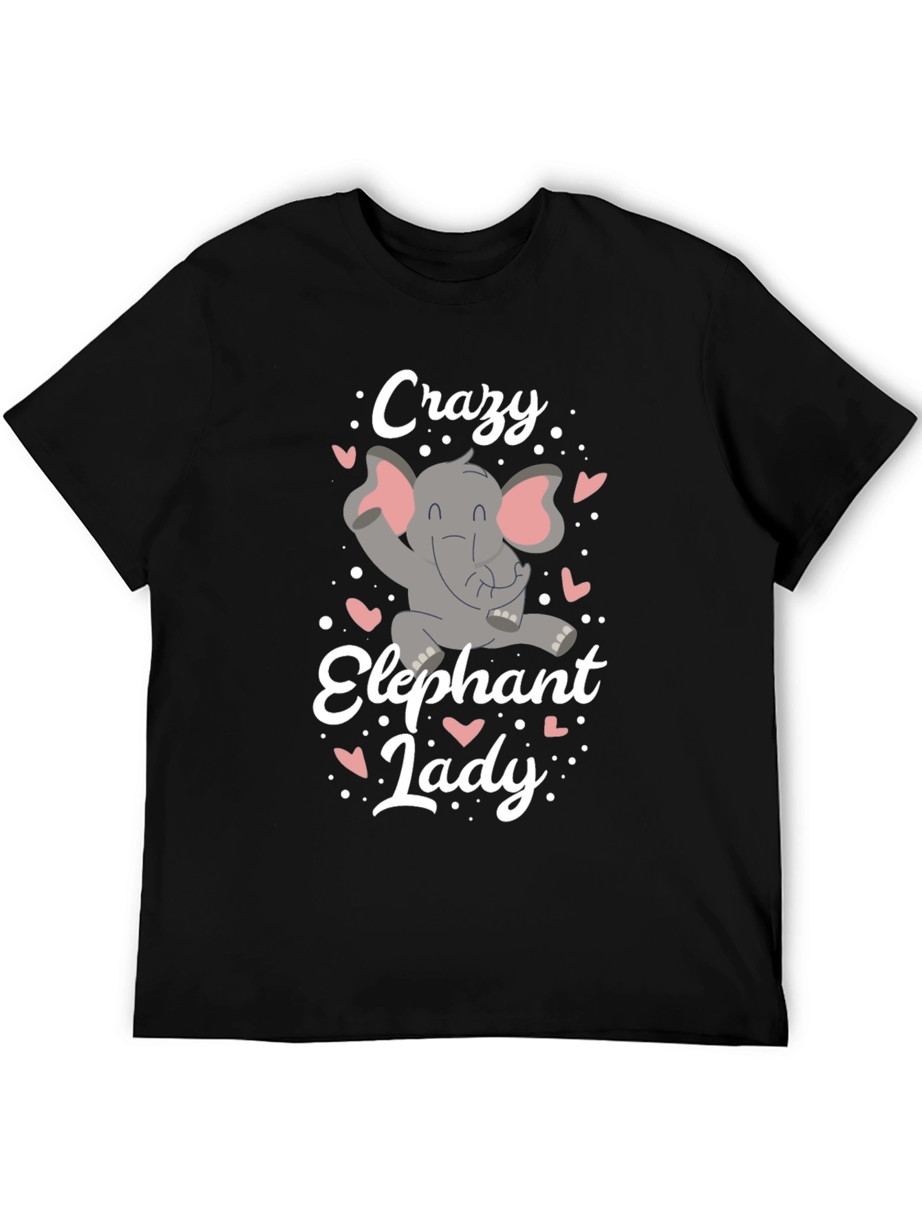 Crazy Elephant Lady T-Shirt