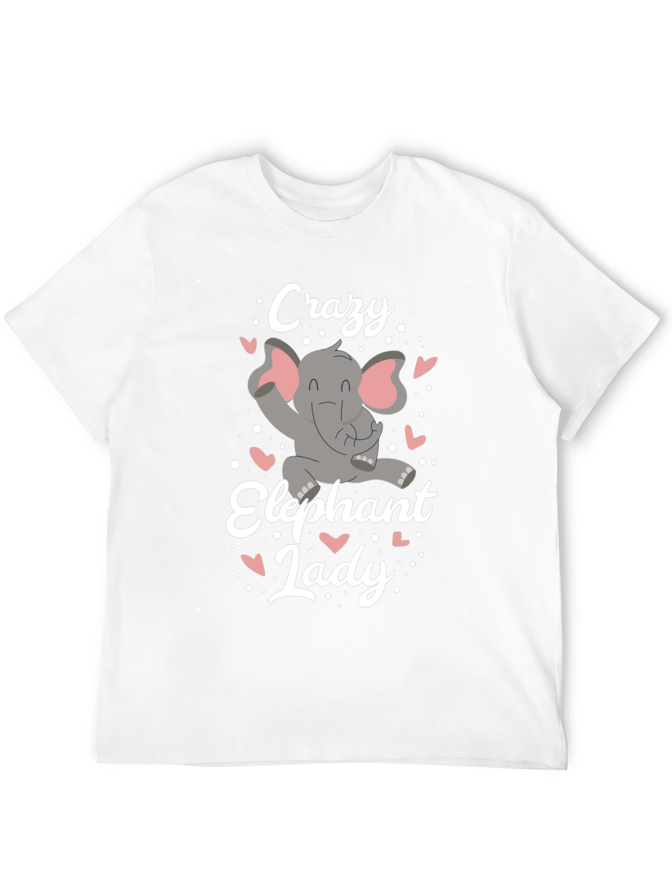 Crazy Elephant Lady T-Shirt